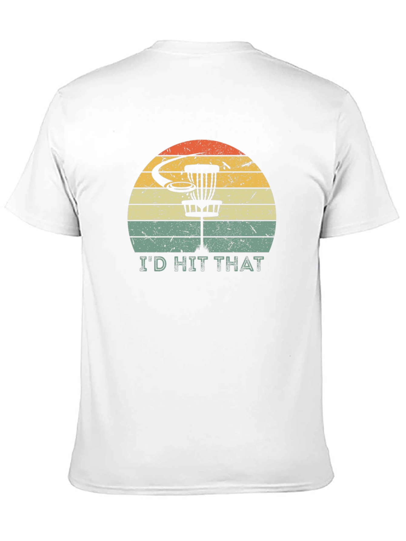 Id Hit That Disc Golf Graphic Tee