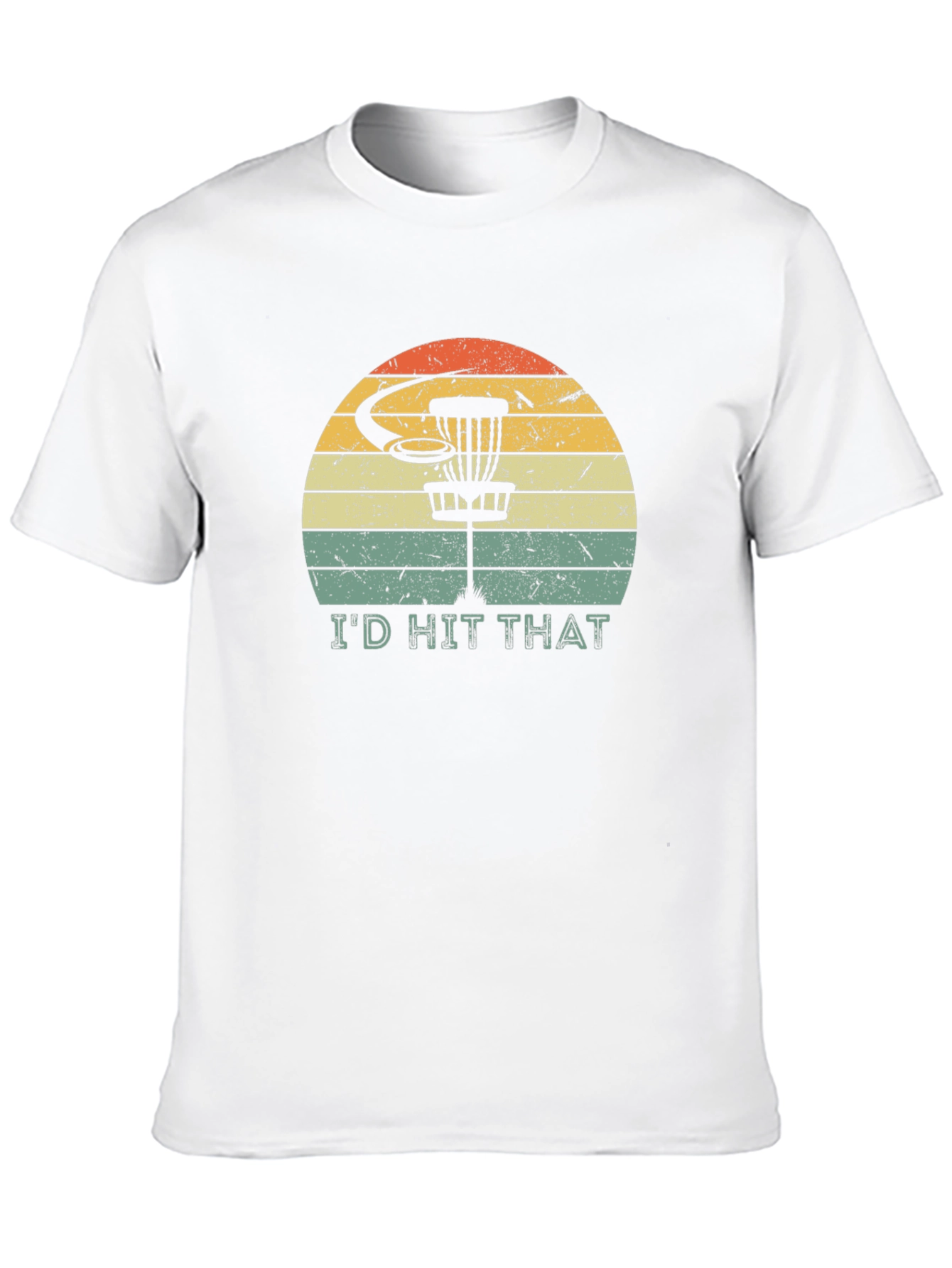 Id Hit That Disc Golf Graphic Tee