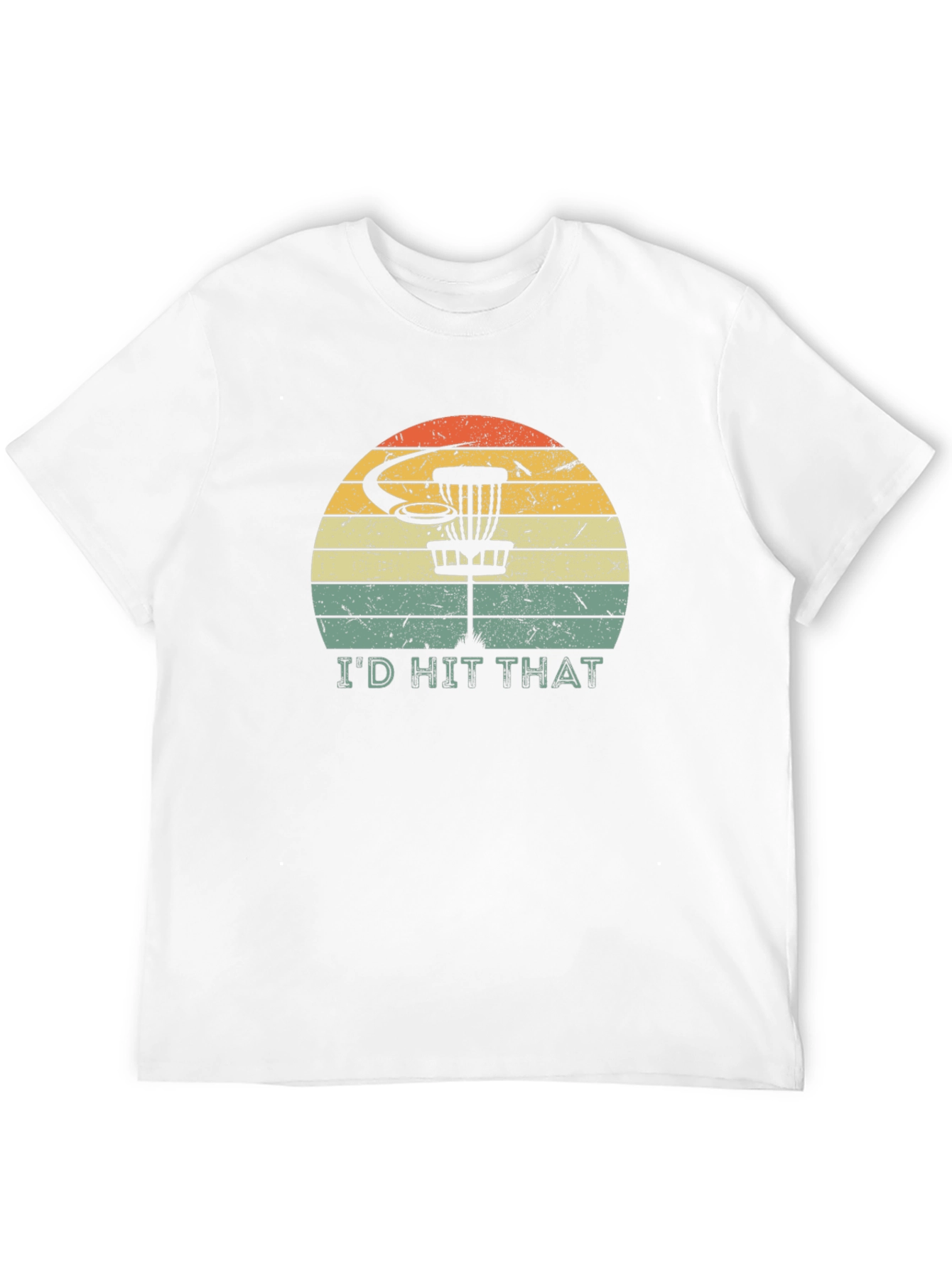 Id Hit That Disc Golf Graphic Tee