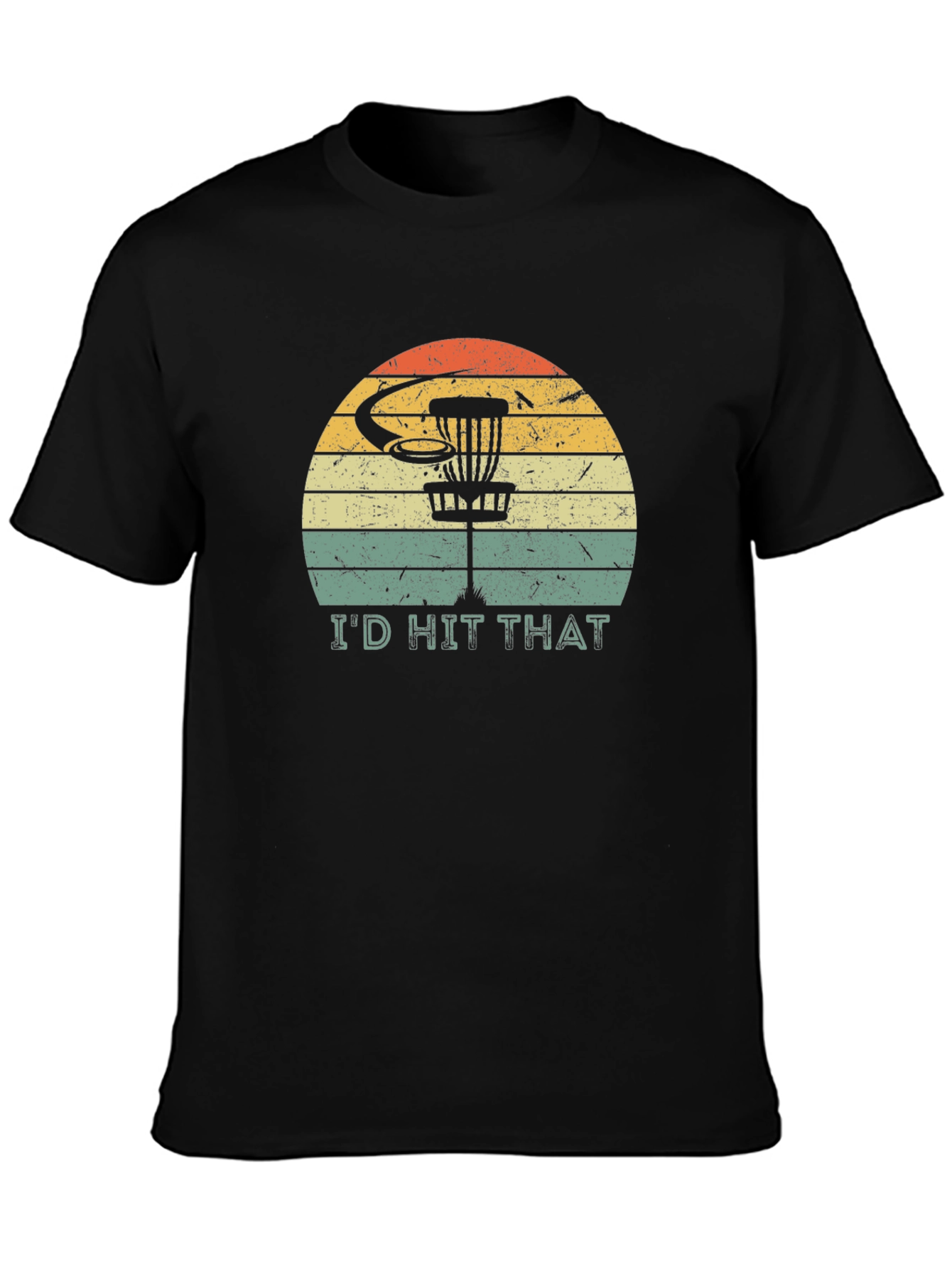 Id Hit That Disc Golf Graphic Tee