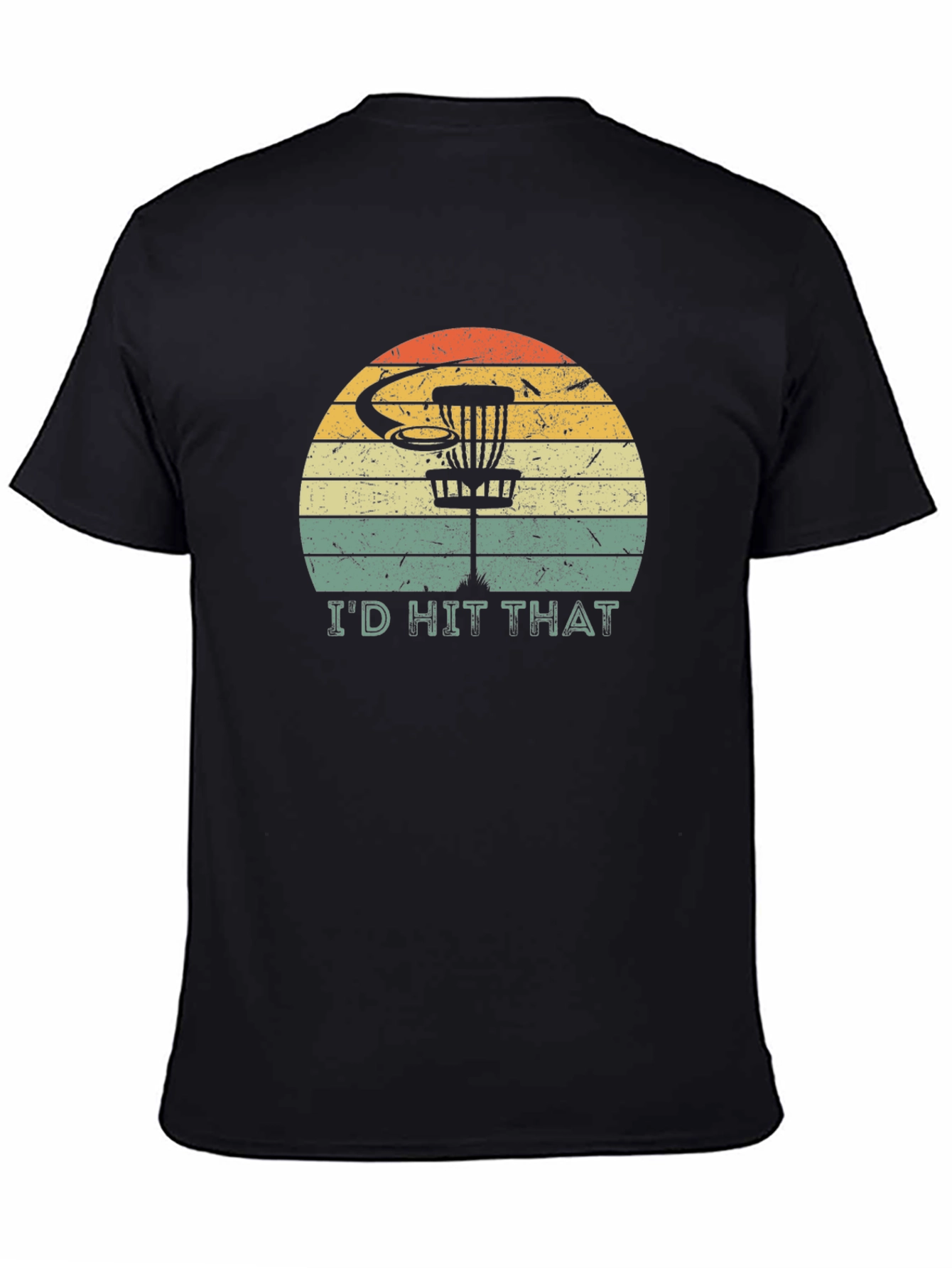 Id Hit That Disc Golf Graphic Tee