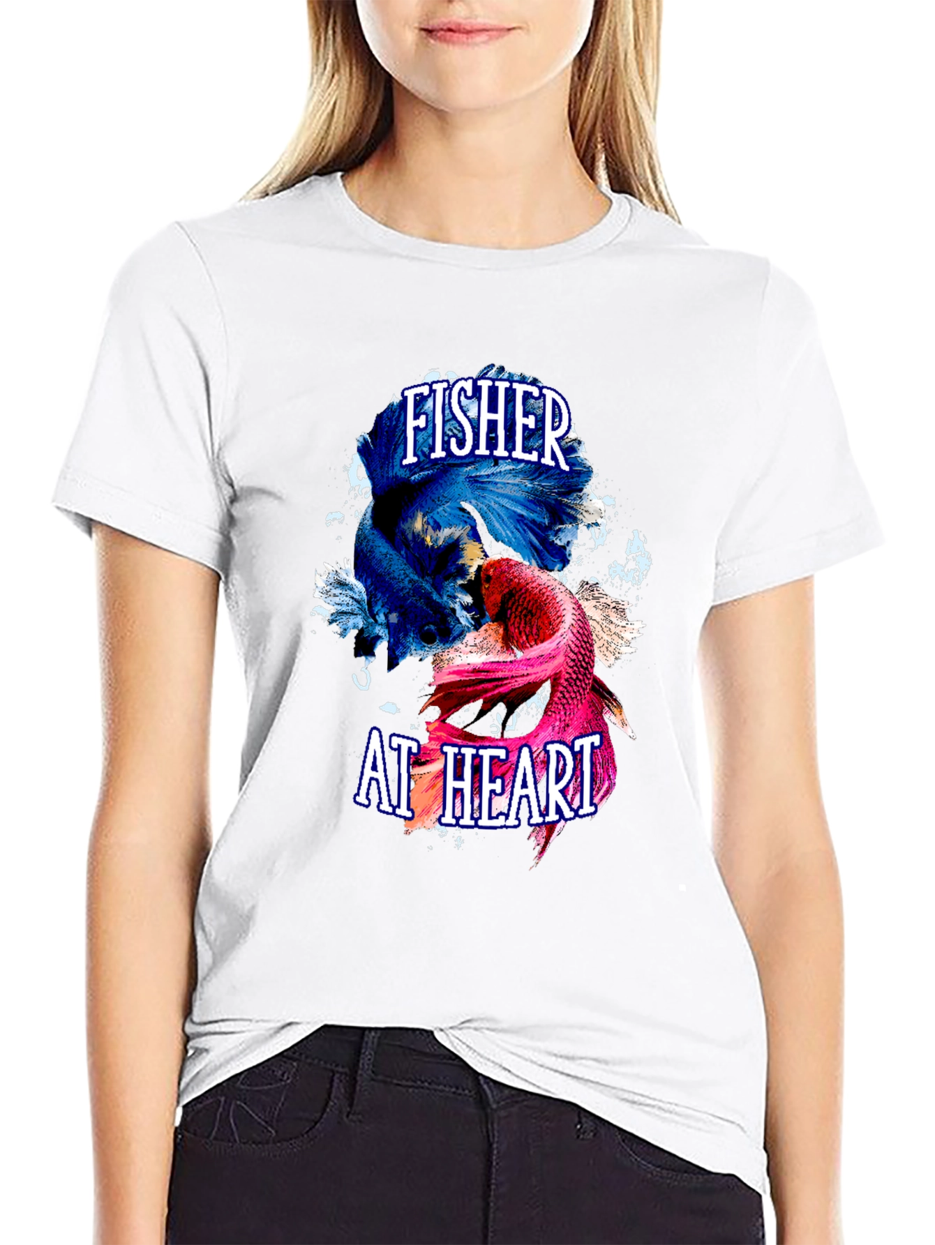 Fisher At Heart Graphic T-Shirt