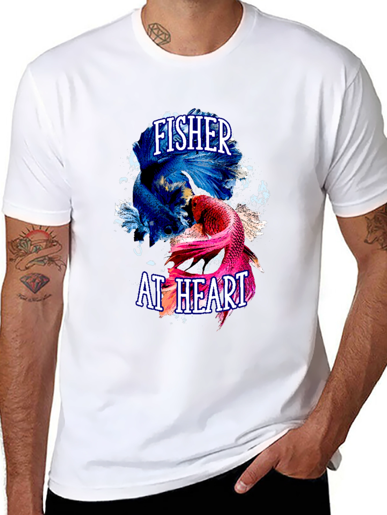 Fisher At Heart Graphic T-Shirt