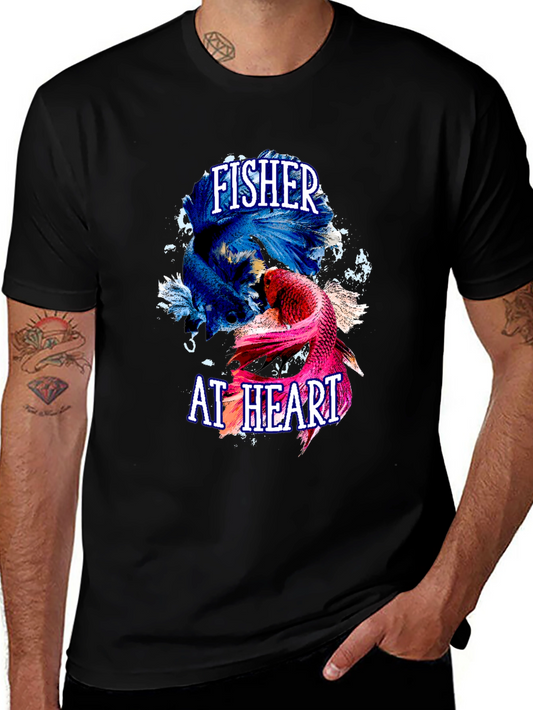 Fisher At Heart Graphic T-Shirt