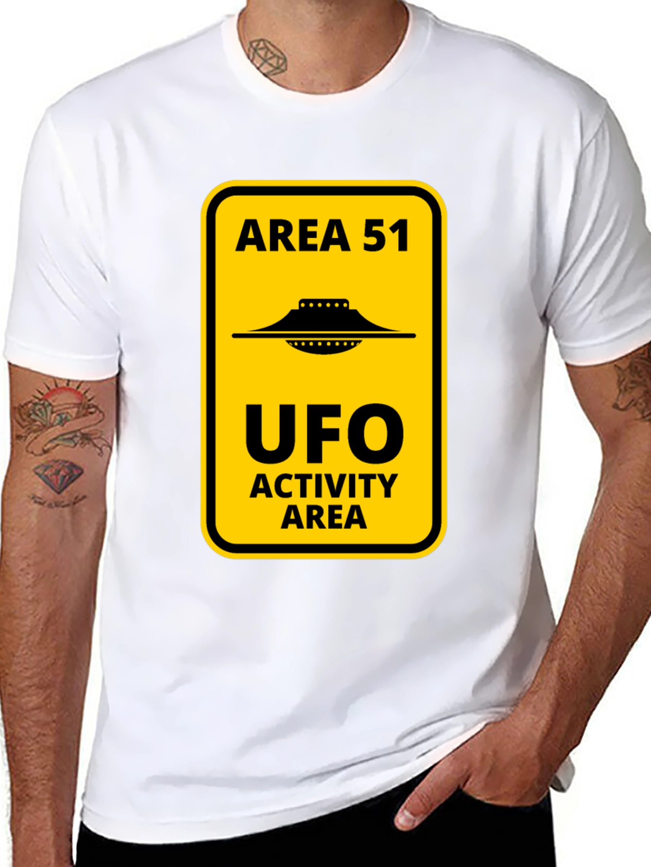 Area 51 UFO T-Shirt - Alien Activity Zone