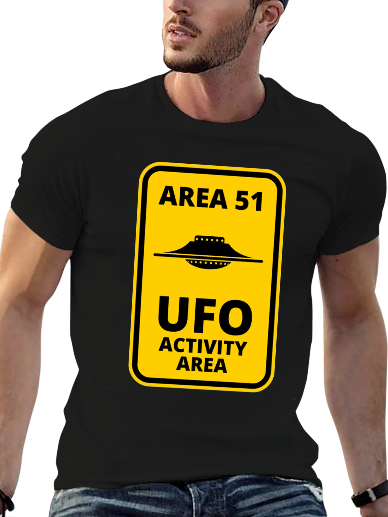 Area 51 UFO T-Shirt - Alien Activity Zone
