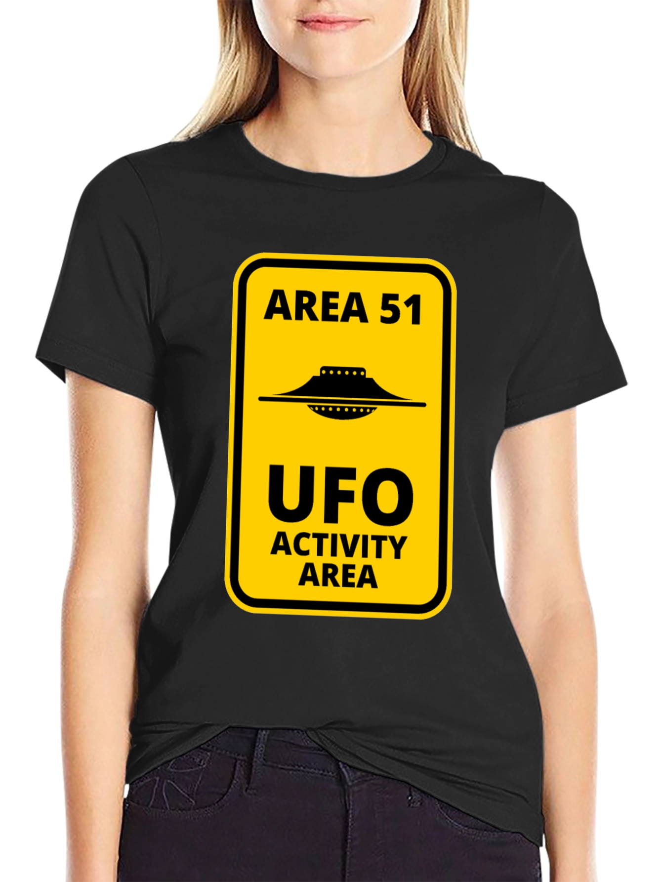 Area 51 UFO T-Shirt - Alien Activity Zone