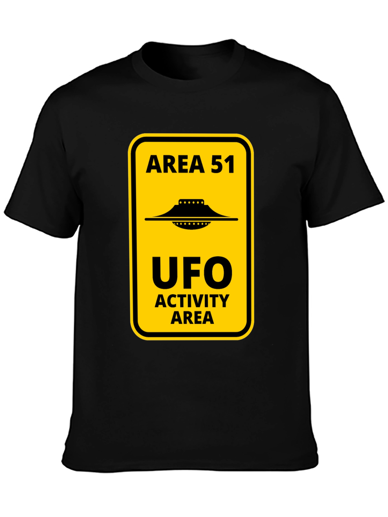 Area 51 UFO T-Shirt - Alien Activity Zone