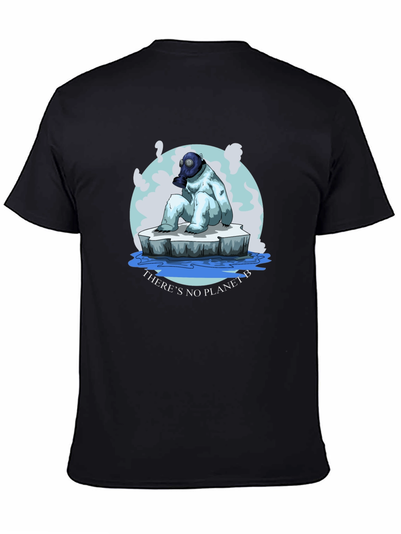 Global Warming T-Shirt - Polar Bear on Ice