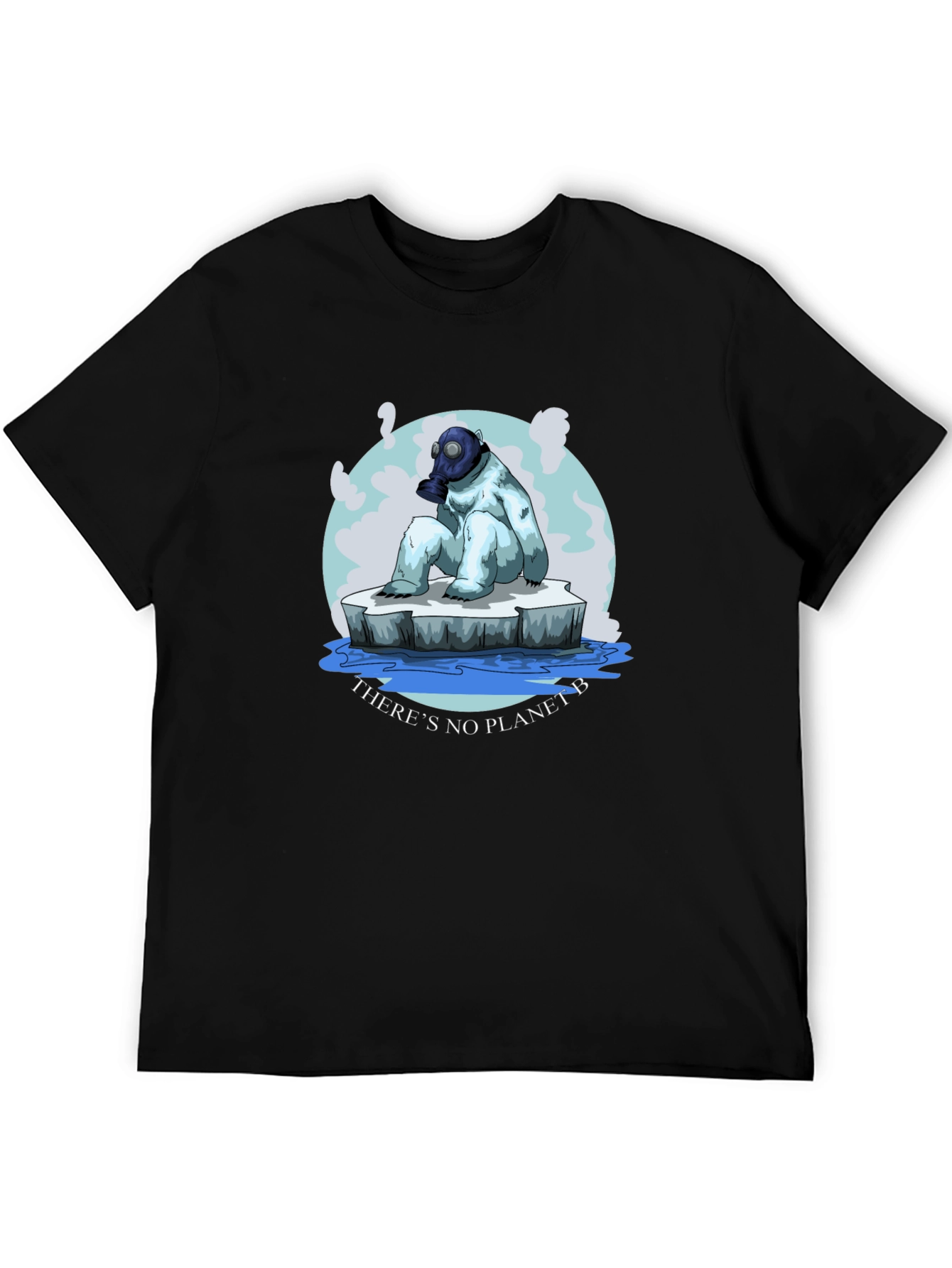 Global Warming T-Shirt - Polar Bear on Ice