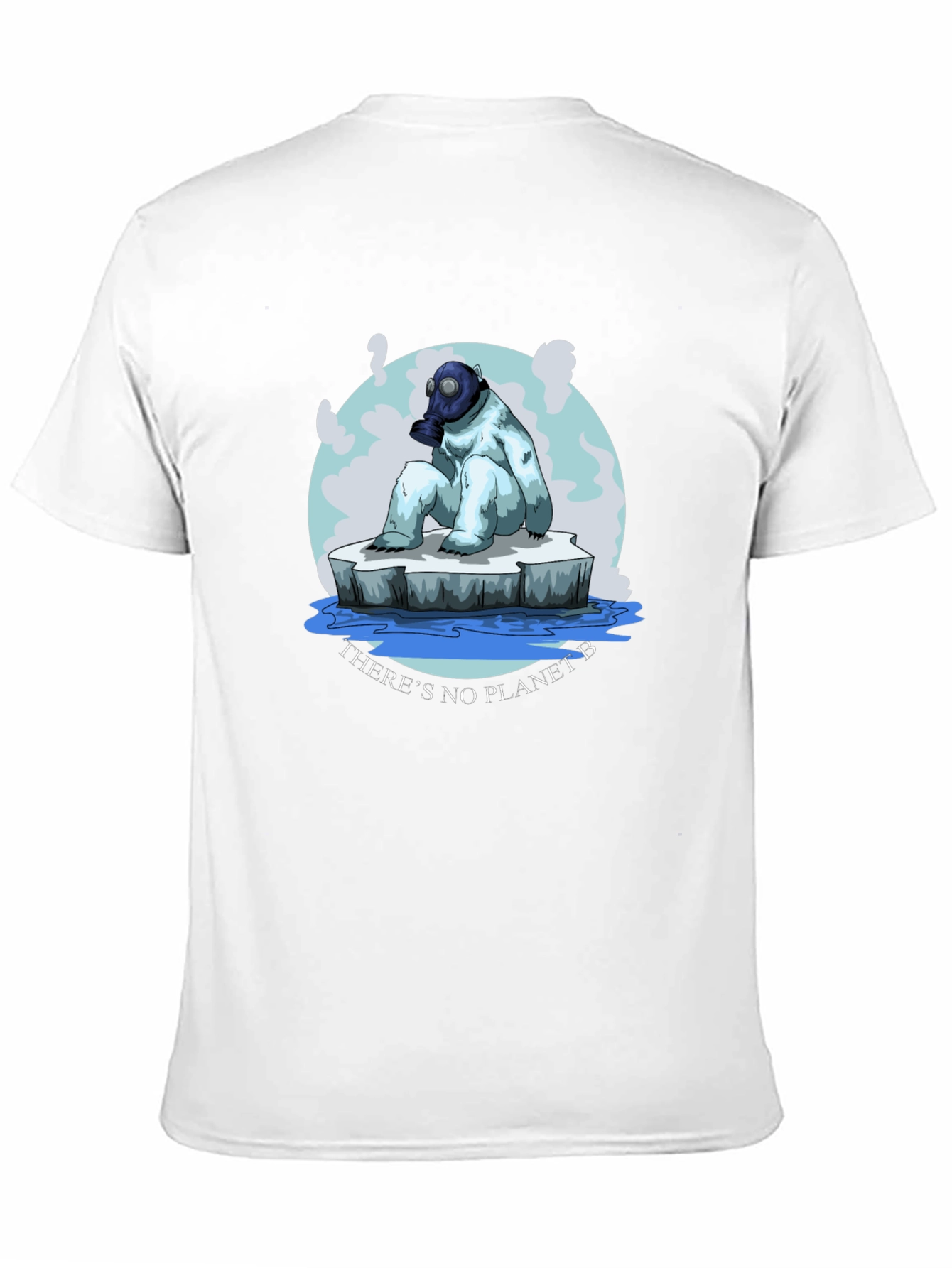 Global Warming T-Shirt - Polar Bear on Ice