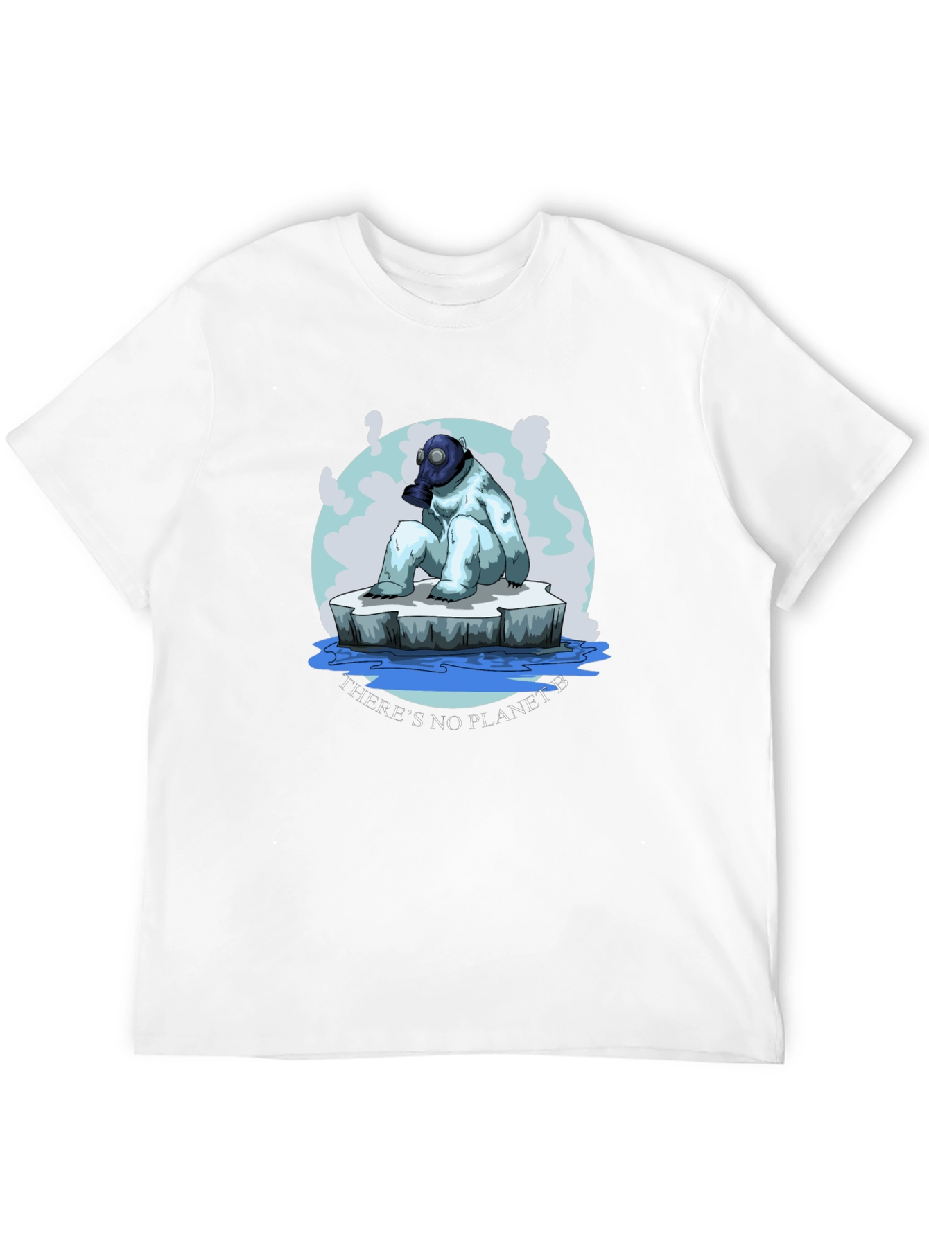 Global Warming T-Shirt - Polar Bear on Ice