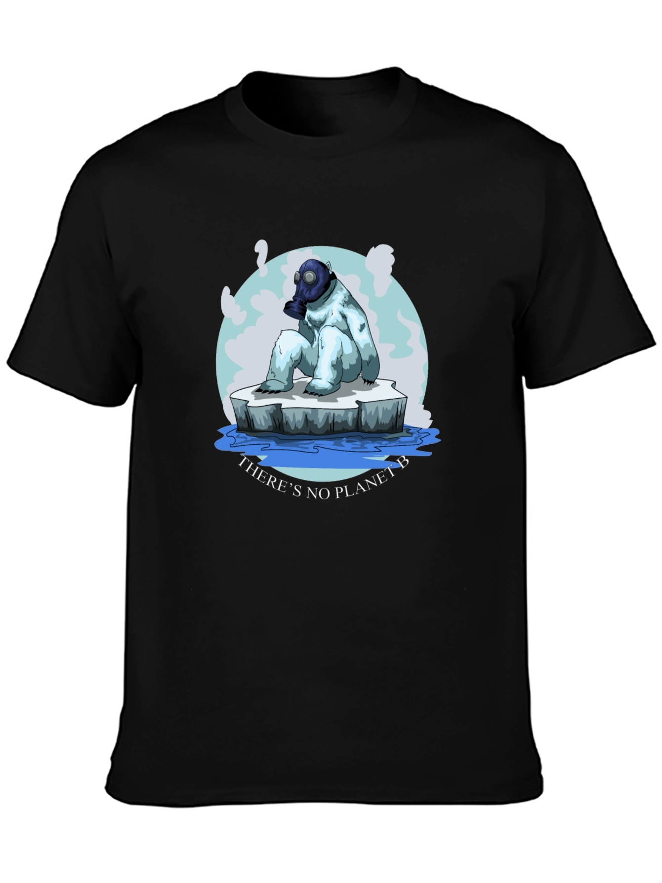 Global Warming T-Shirt - Polar Bear on Ice