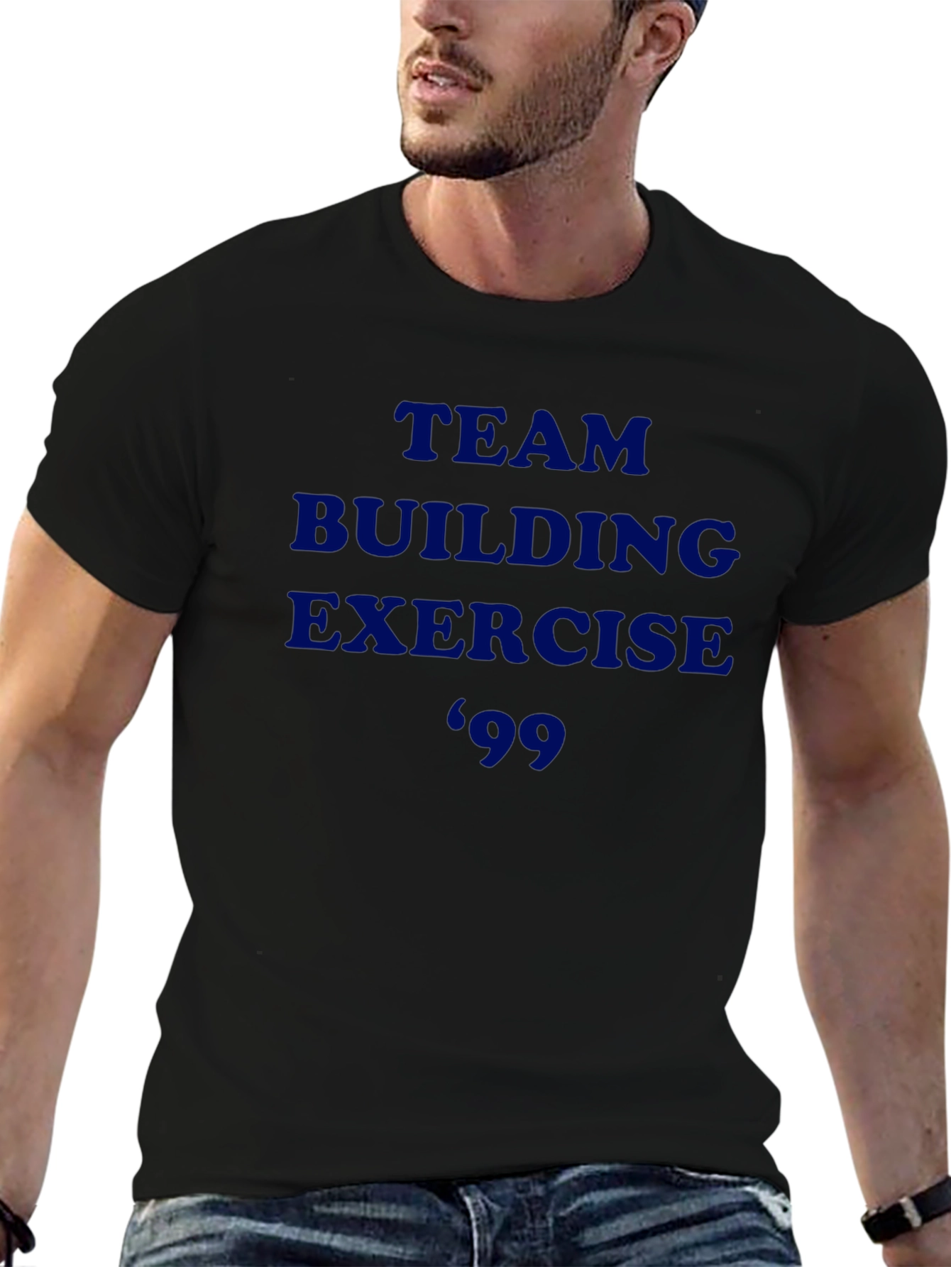 Team Building Exercise 99 Black T-Shirt