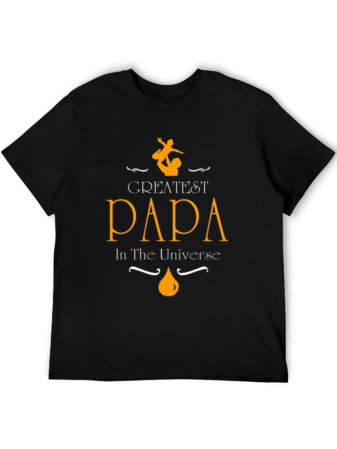 Greatest Papa in the Universe Graphic T-Shirt