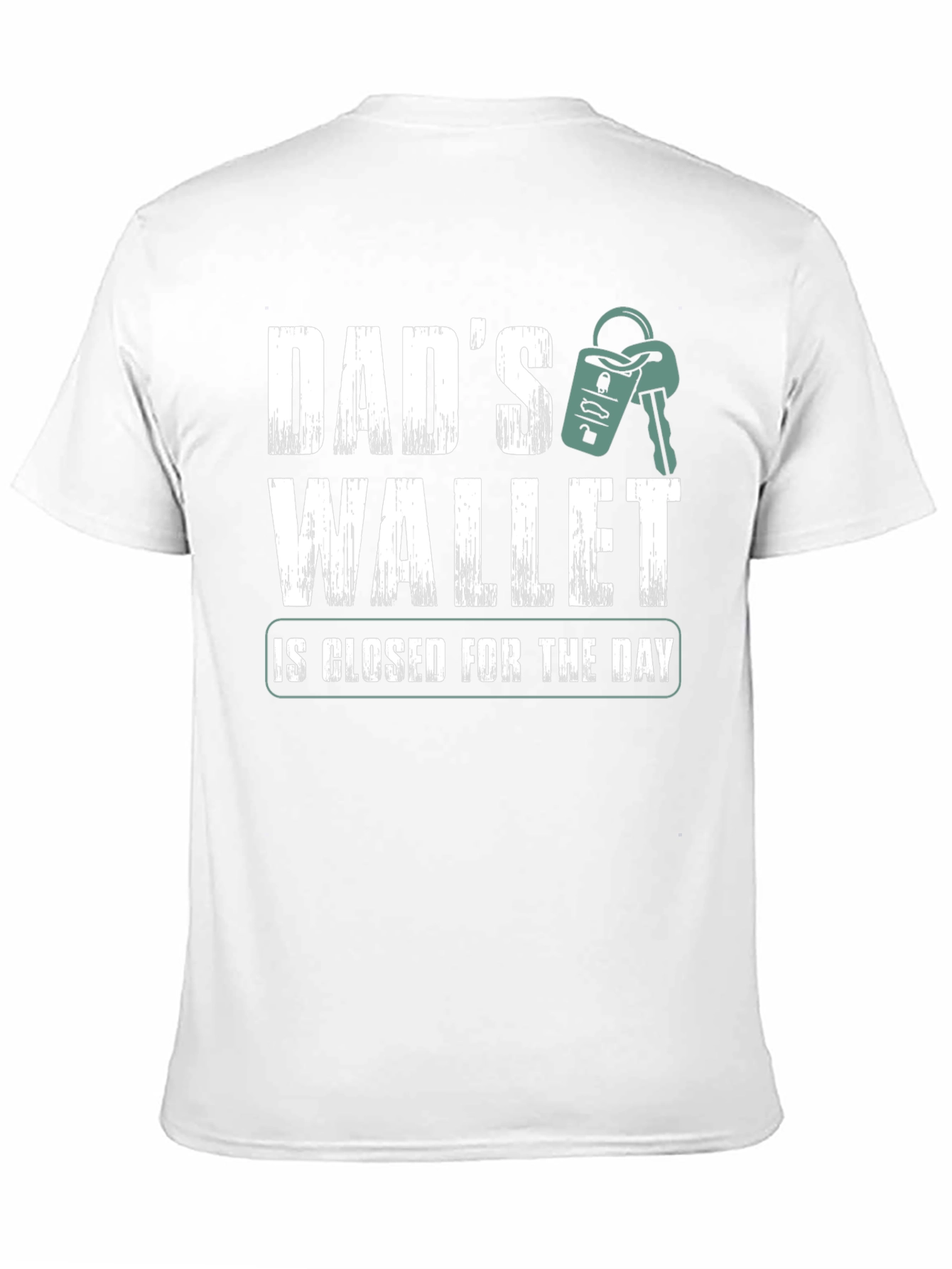 Dads Wallet Closed T-Shirt Funny Fathers Day Gift