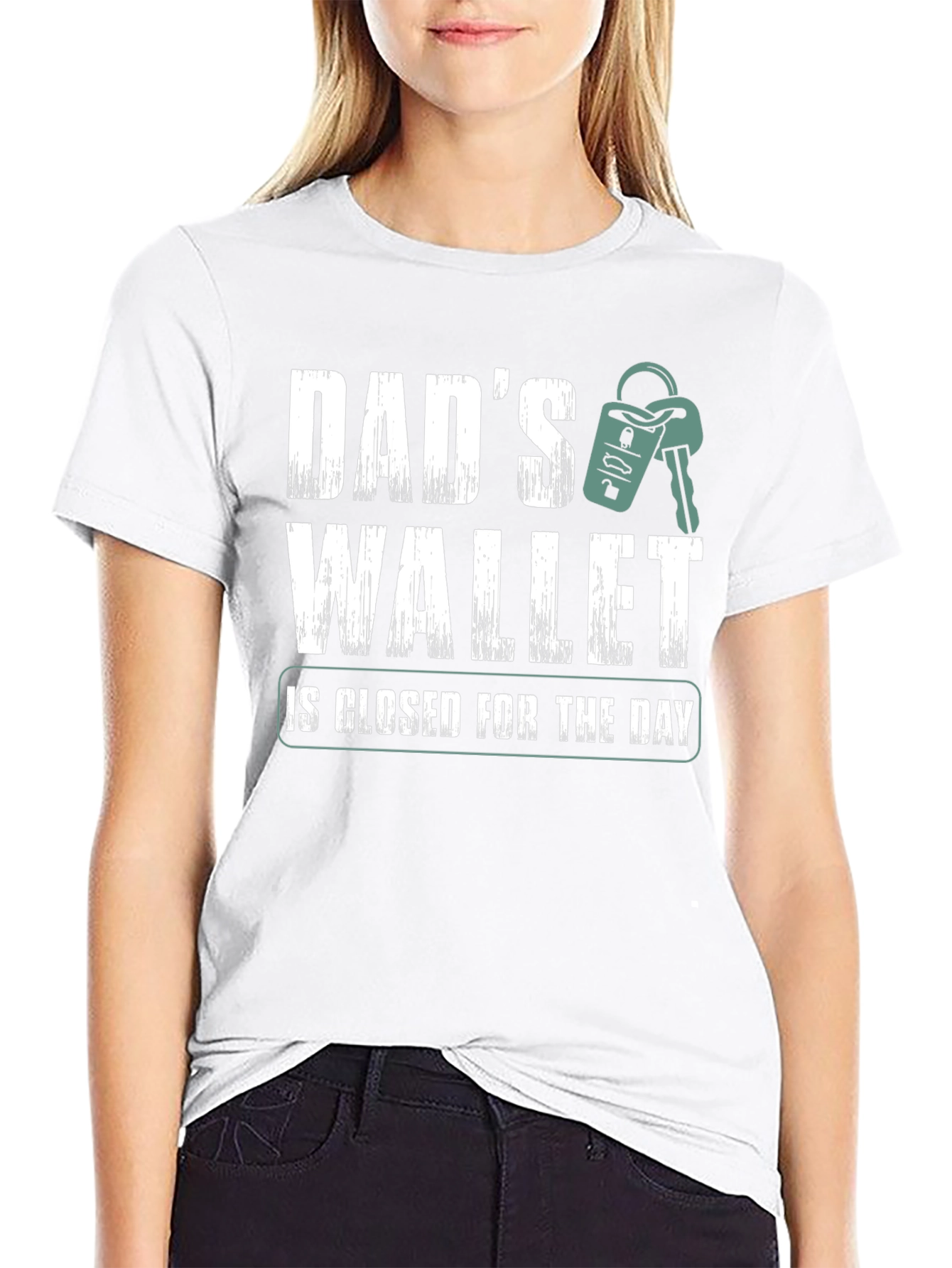 Dads Wallet Closed T-Shirt Funny Fathers Day Gift