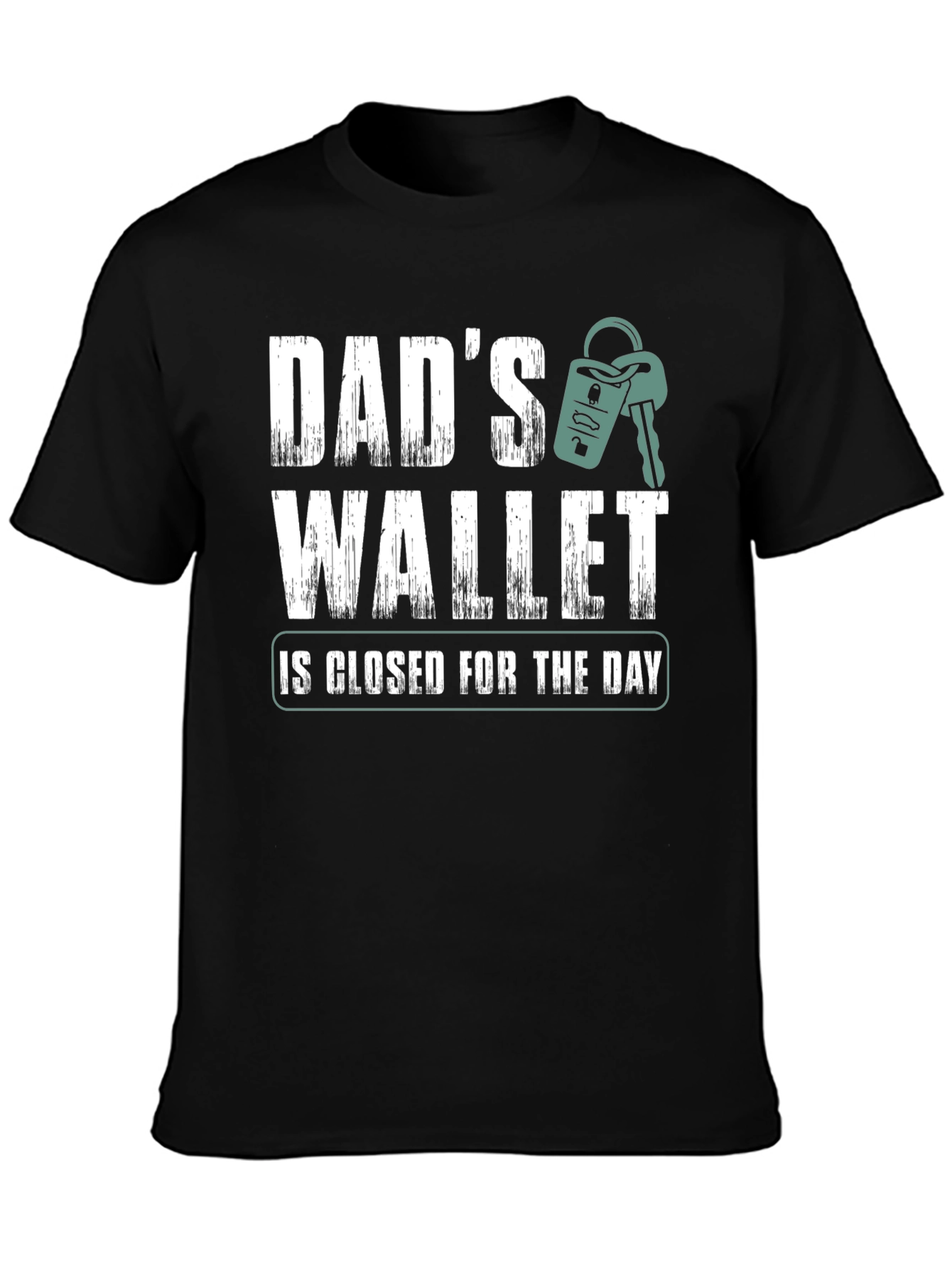 Dads Wallet Closed T-Shirt Funny Fathers Day Gift