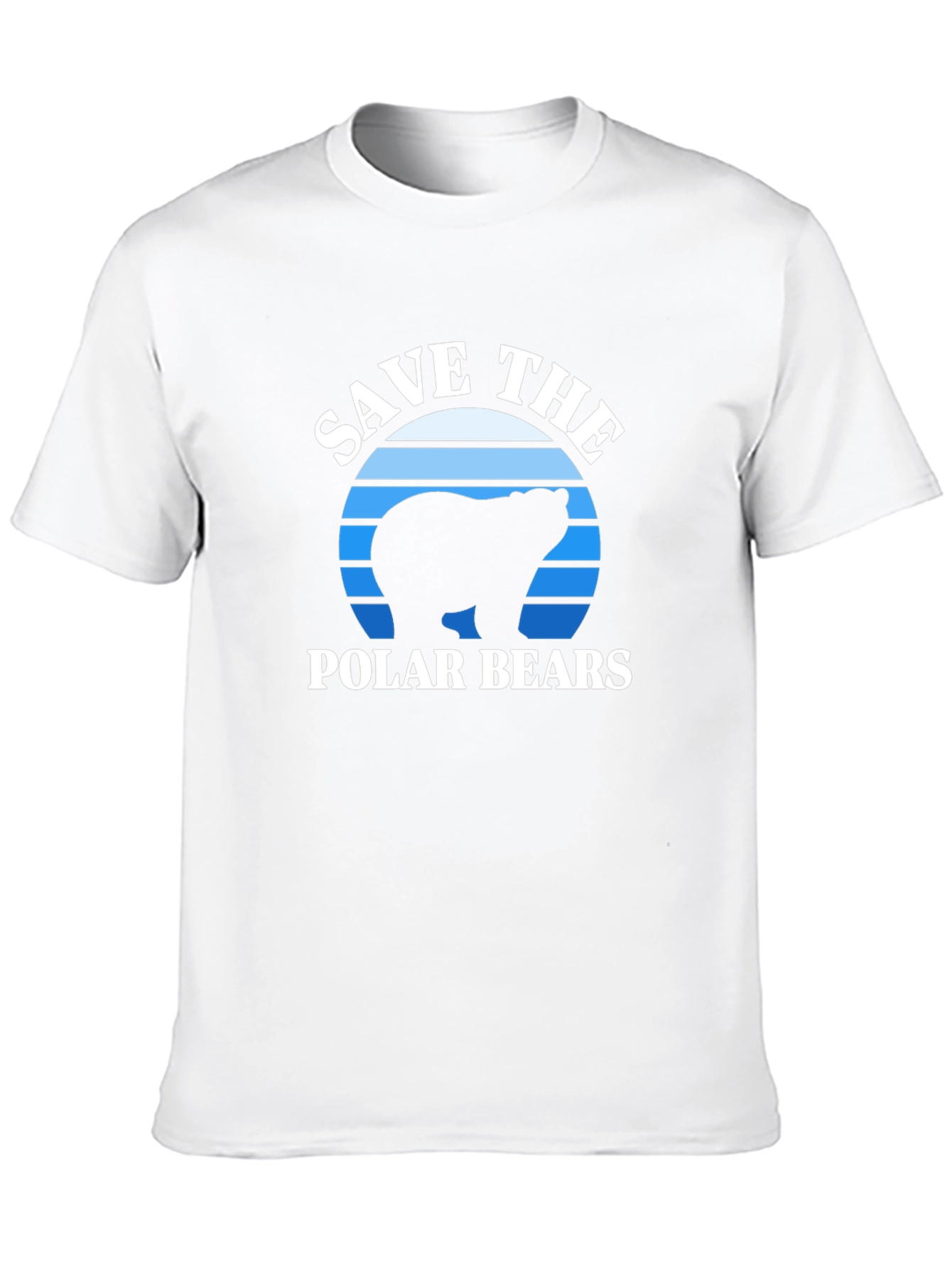 Save the Polar Bears T-Shirt - Black