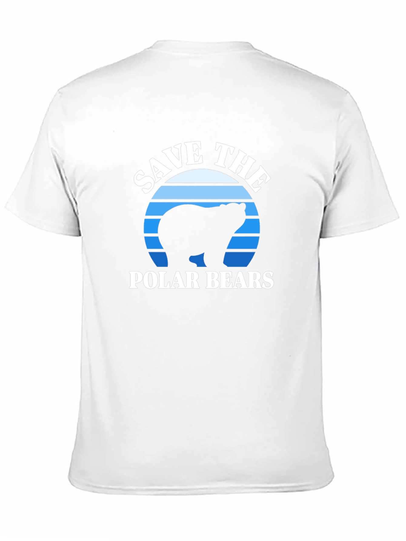 Save the Polar Bears T-Shirt - Black