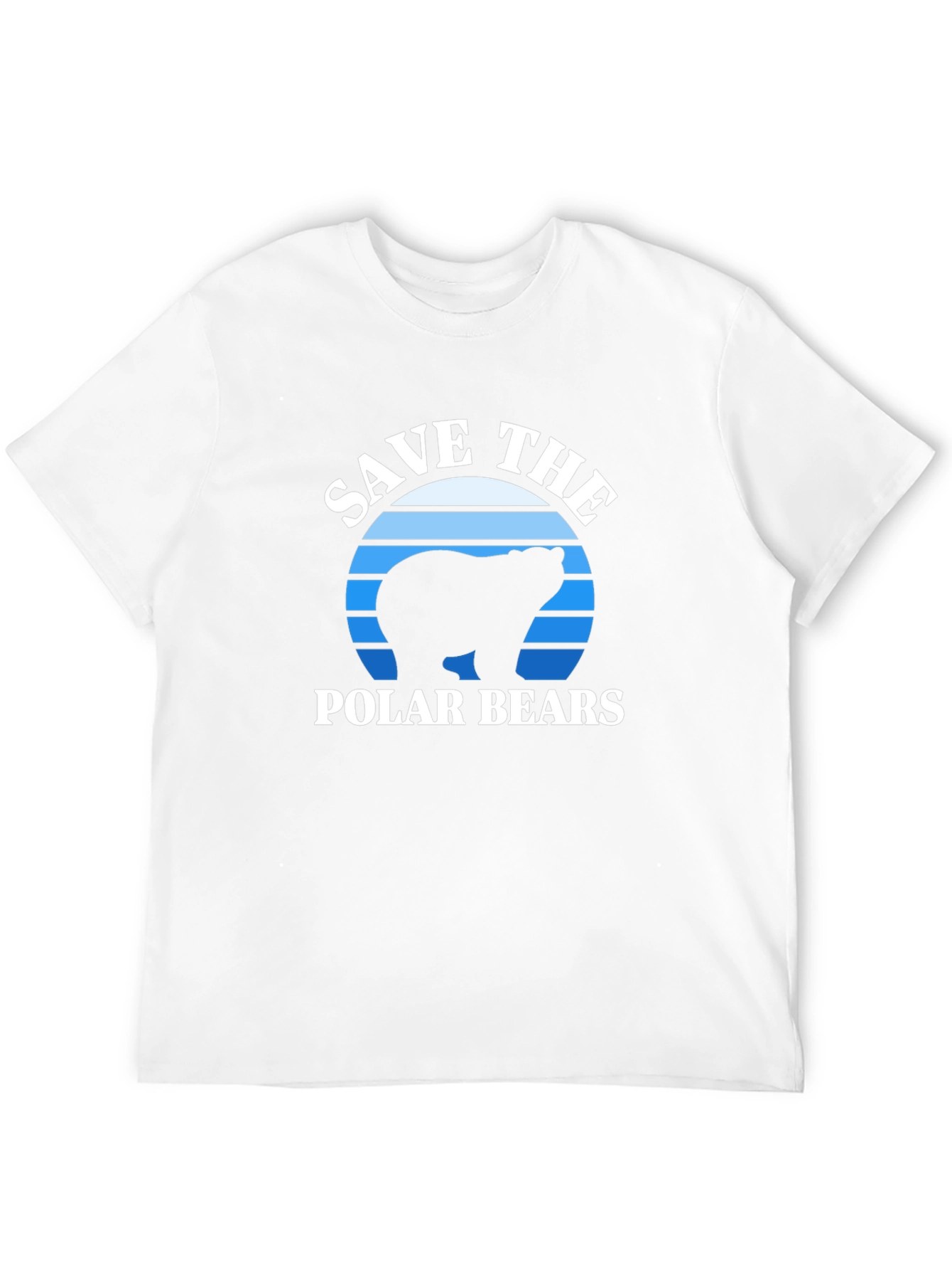 Save the Polar Bears T-Shirt - Black