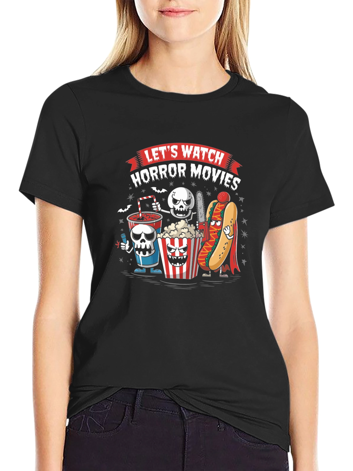 Horror Movie Night T-Shirt
