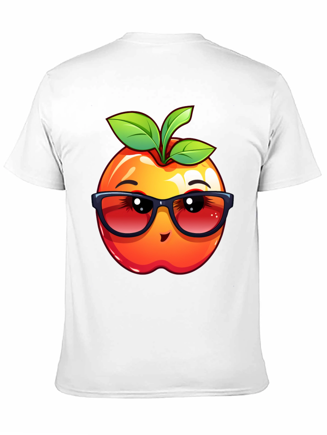 Cool Apple Graphic Tee - Fruit with Shades!