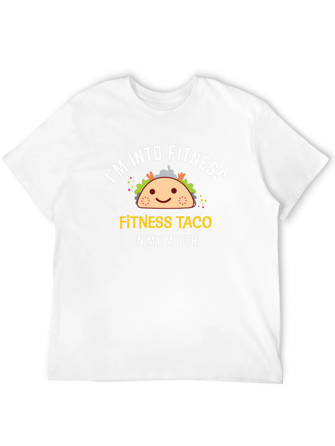 Fitness Taco Graphic Tee - Funny Workout Shirt