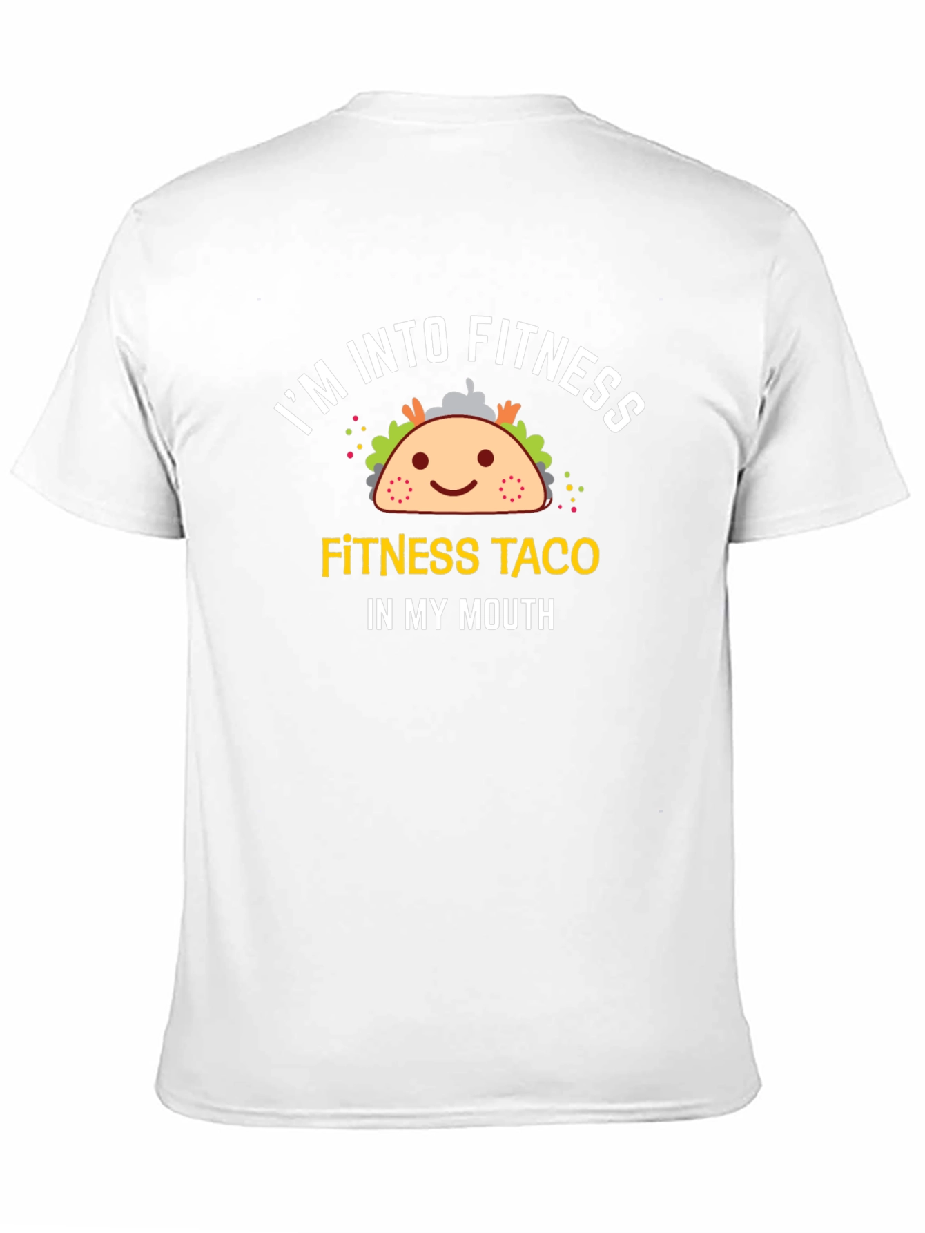 Fitness Taco Graphic Tee - Funny Workout Shirt