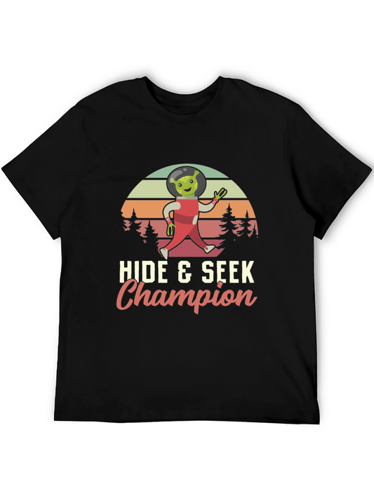 Hide & Seek Champion Alien Graphic T-Shirt