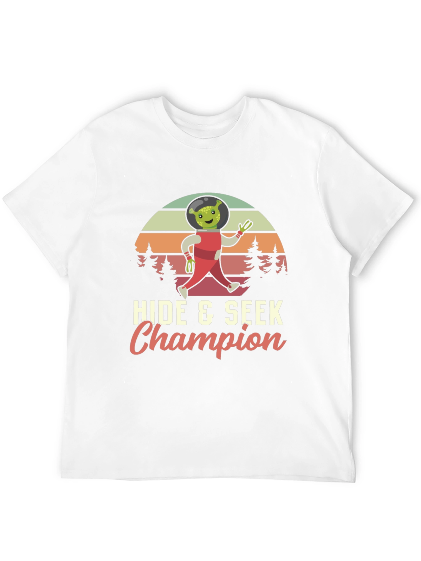 Hide & Seek Champion Alien Graphic T-Shirt