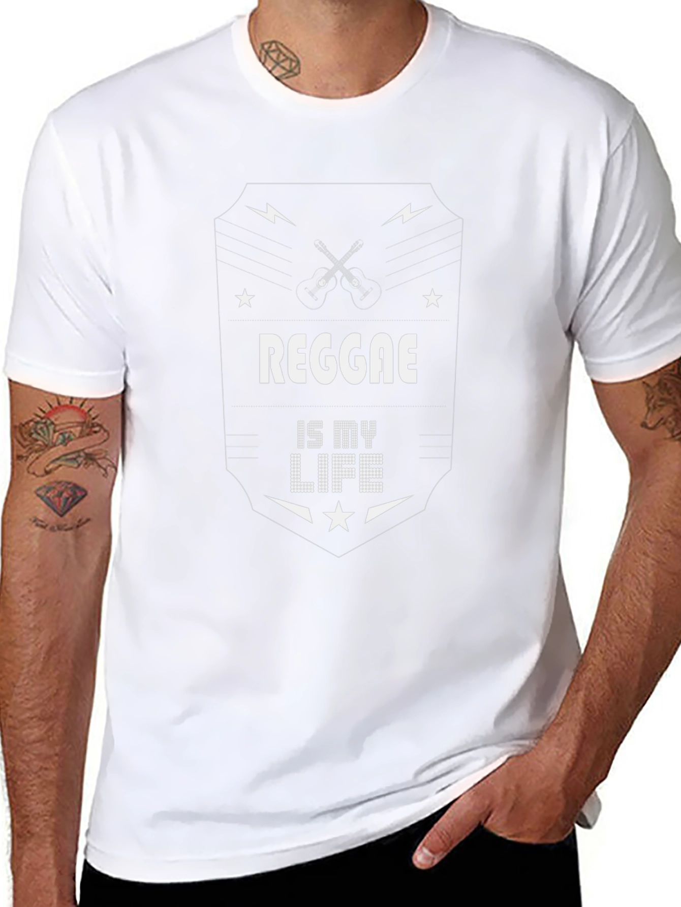 Reggae is My Life Graphic Tee