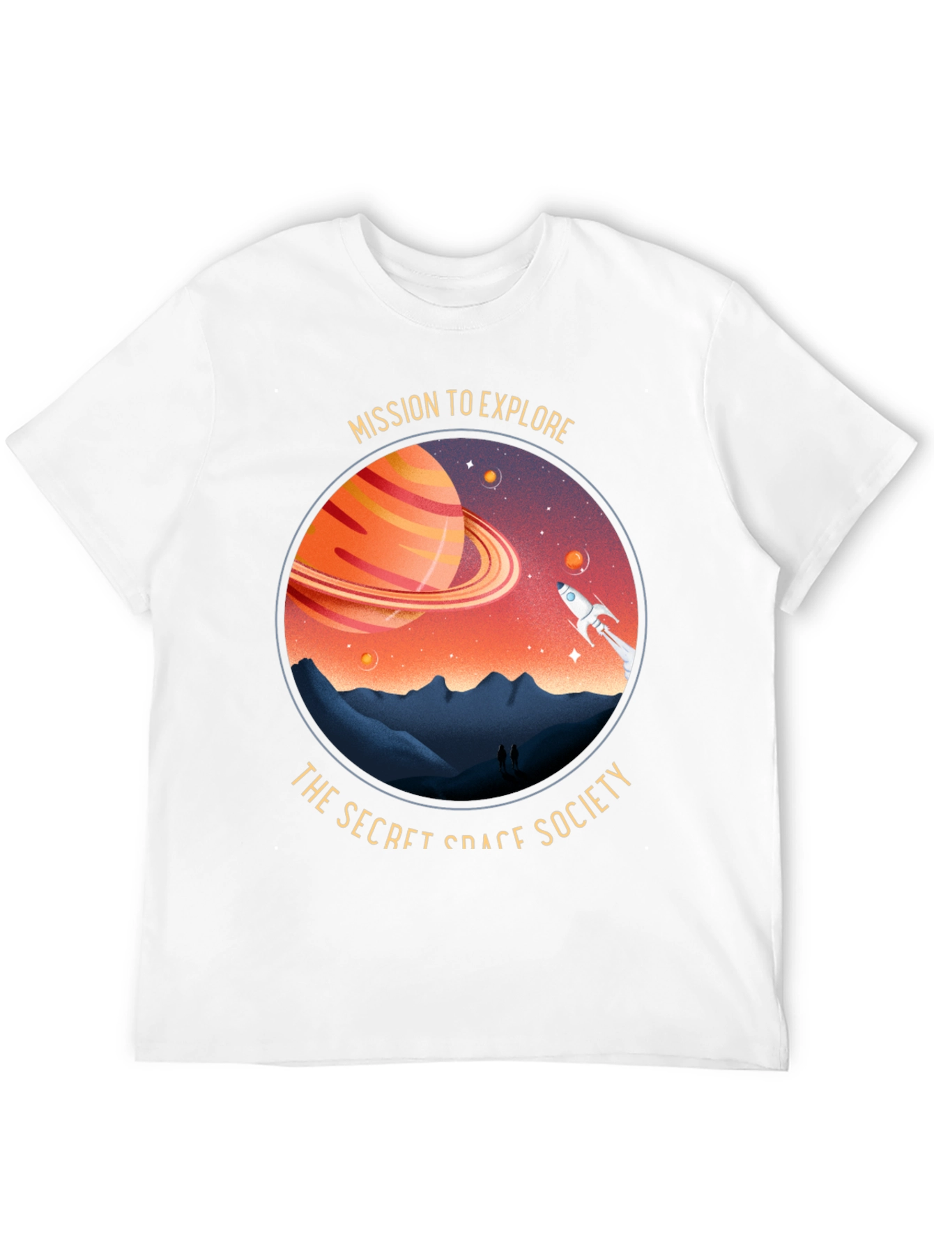 Space Society Graphic T-Shirt