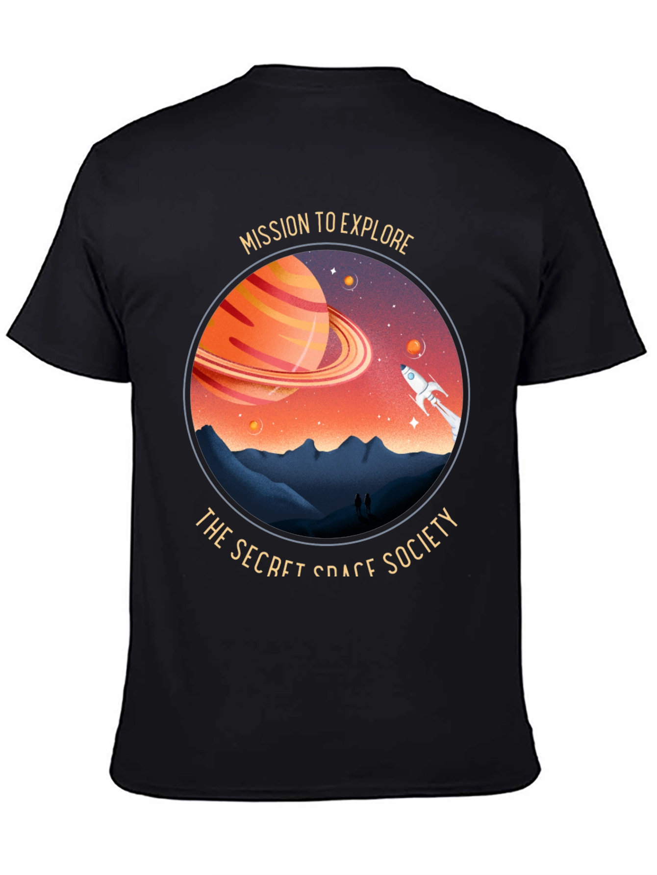 Space Society Graphic T-Shirt