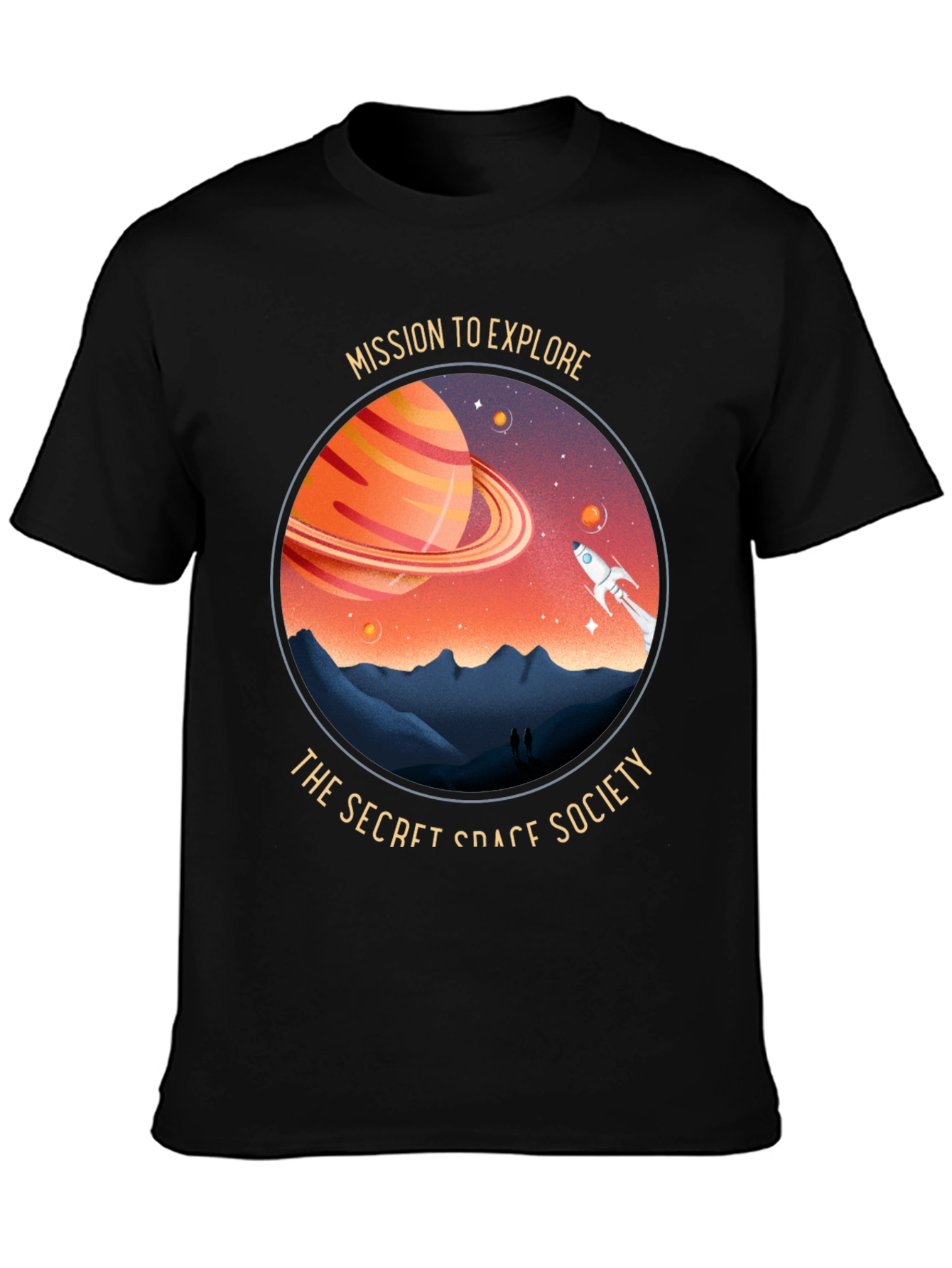 Space Society Graphic T-Shirt