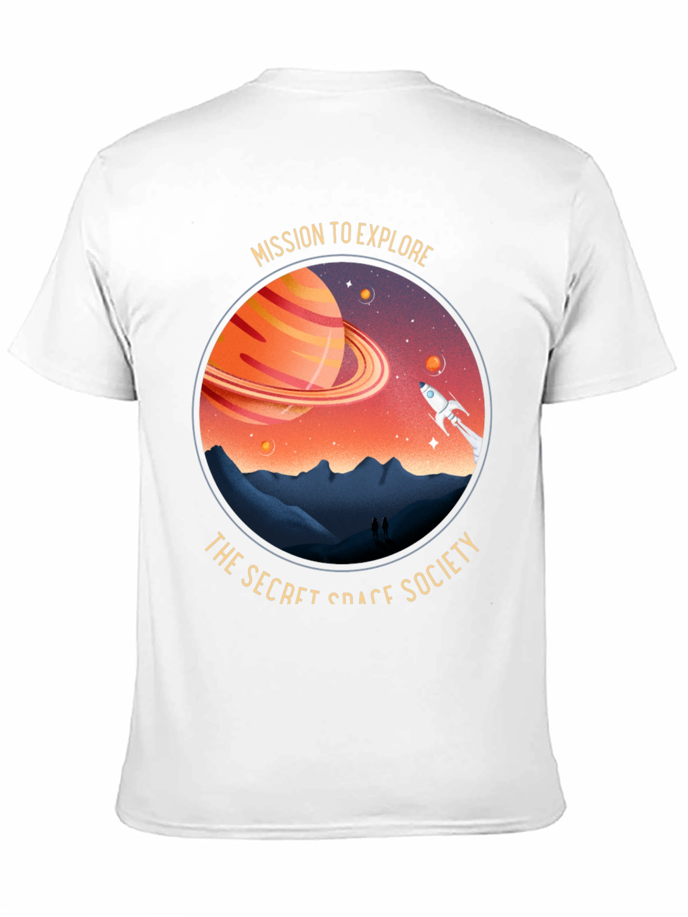 Space Society Graphic T-Shirt