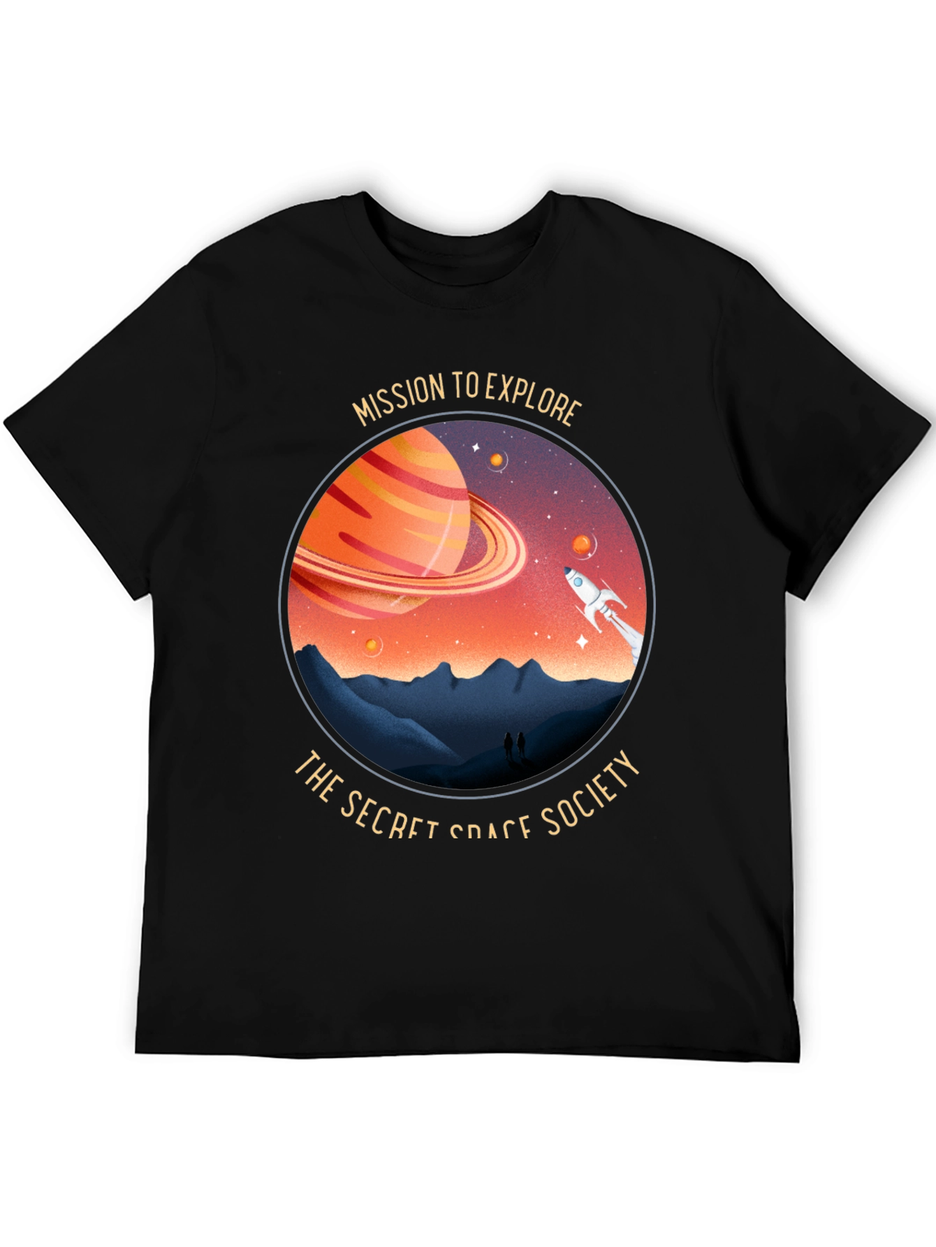 Space Society Graphic T-Shirt