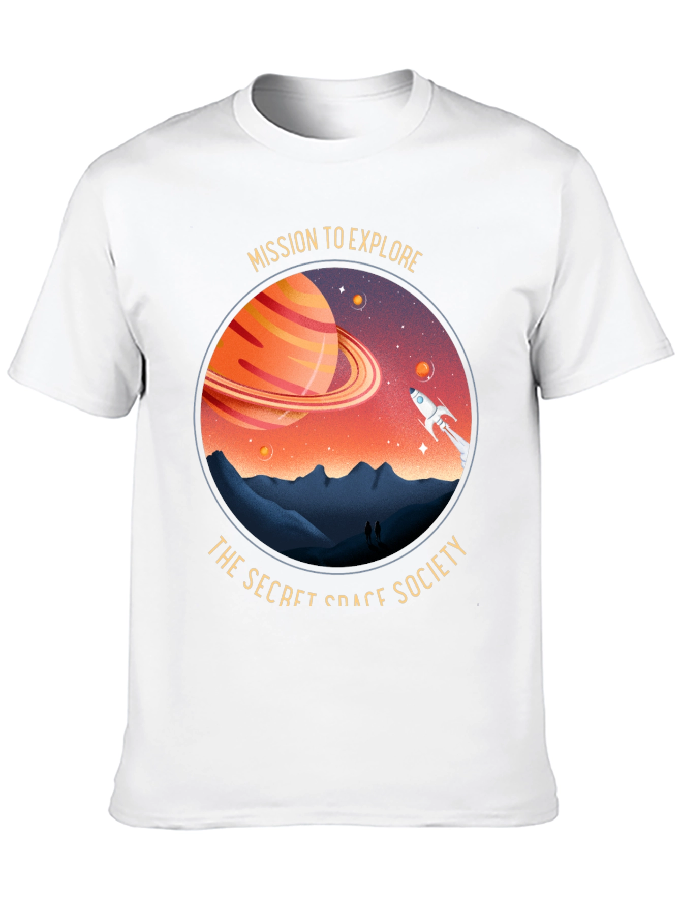 Space Society Graphic T-Shirt