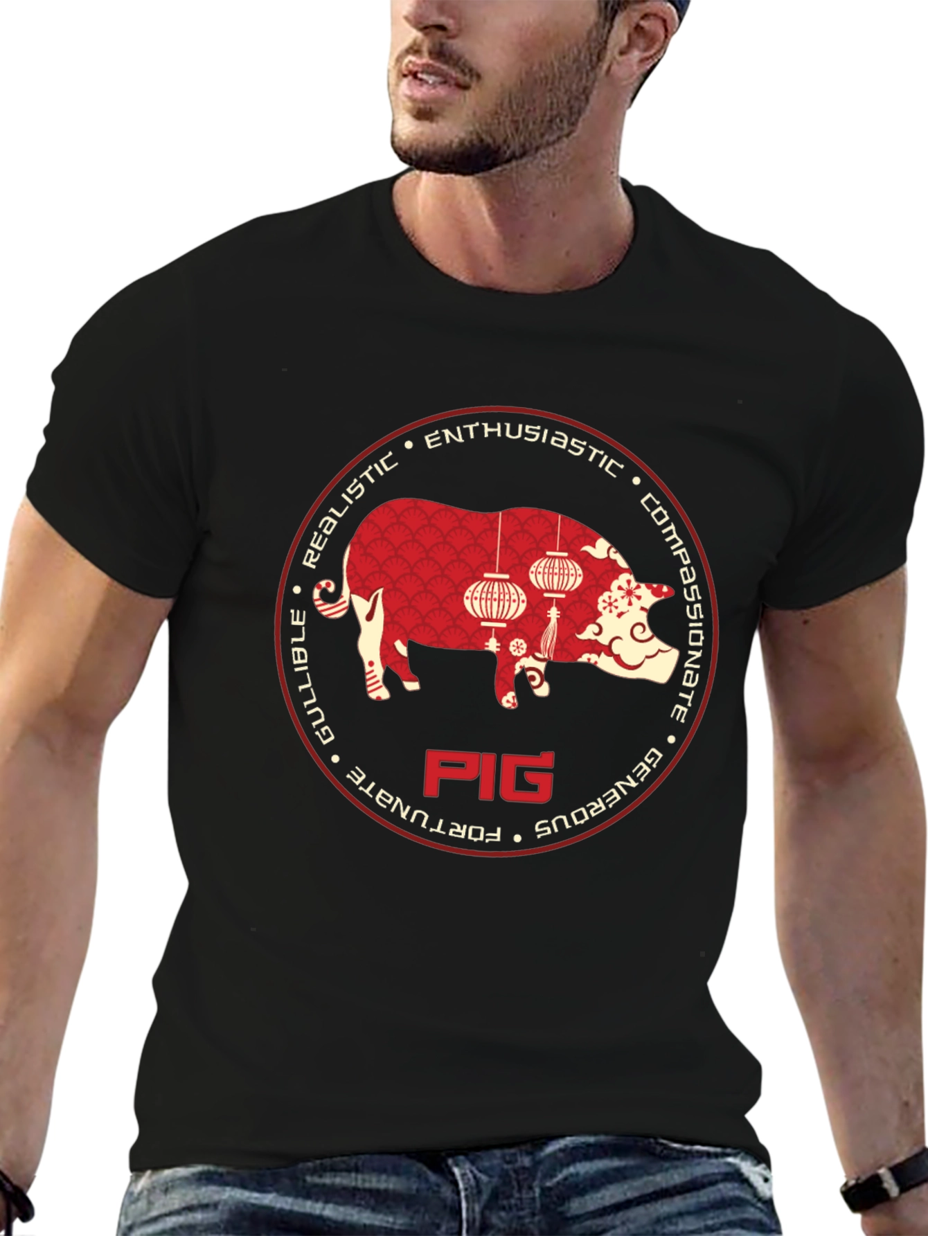 Year of the Pig T-Shirt - Chinese Zodiac Tee