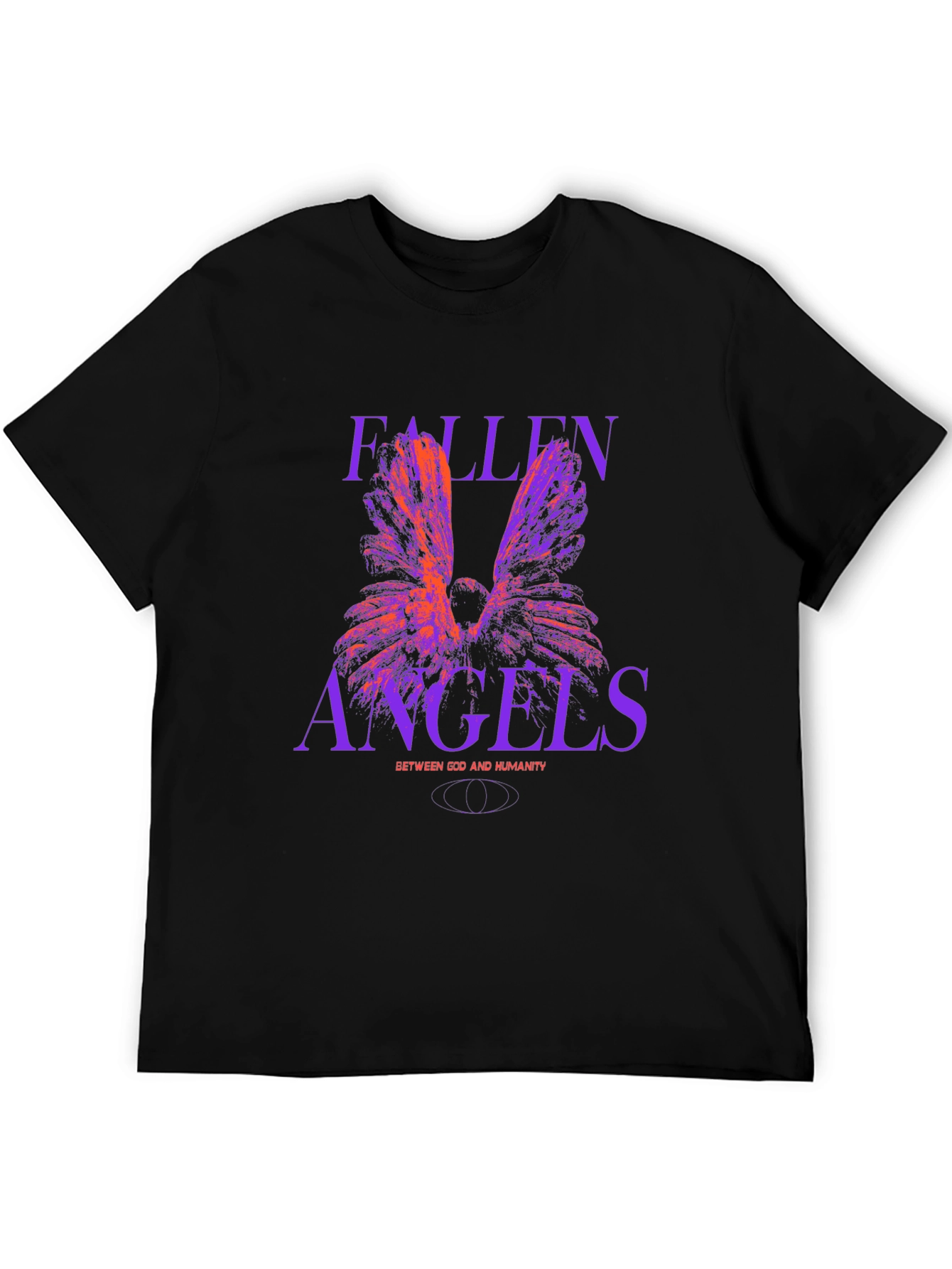 Fallen Angels Graphic Tee - Black