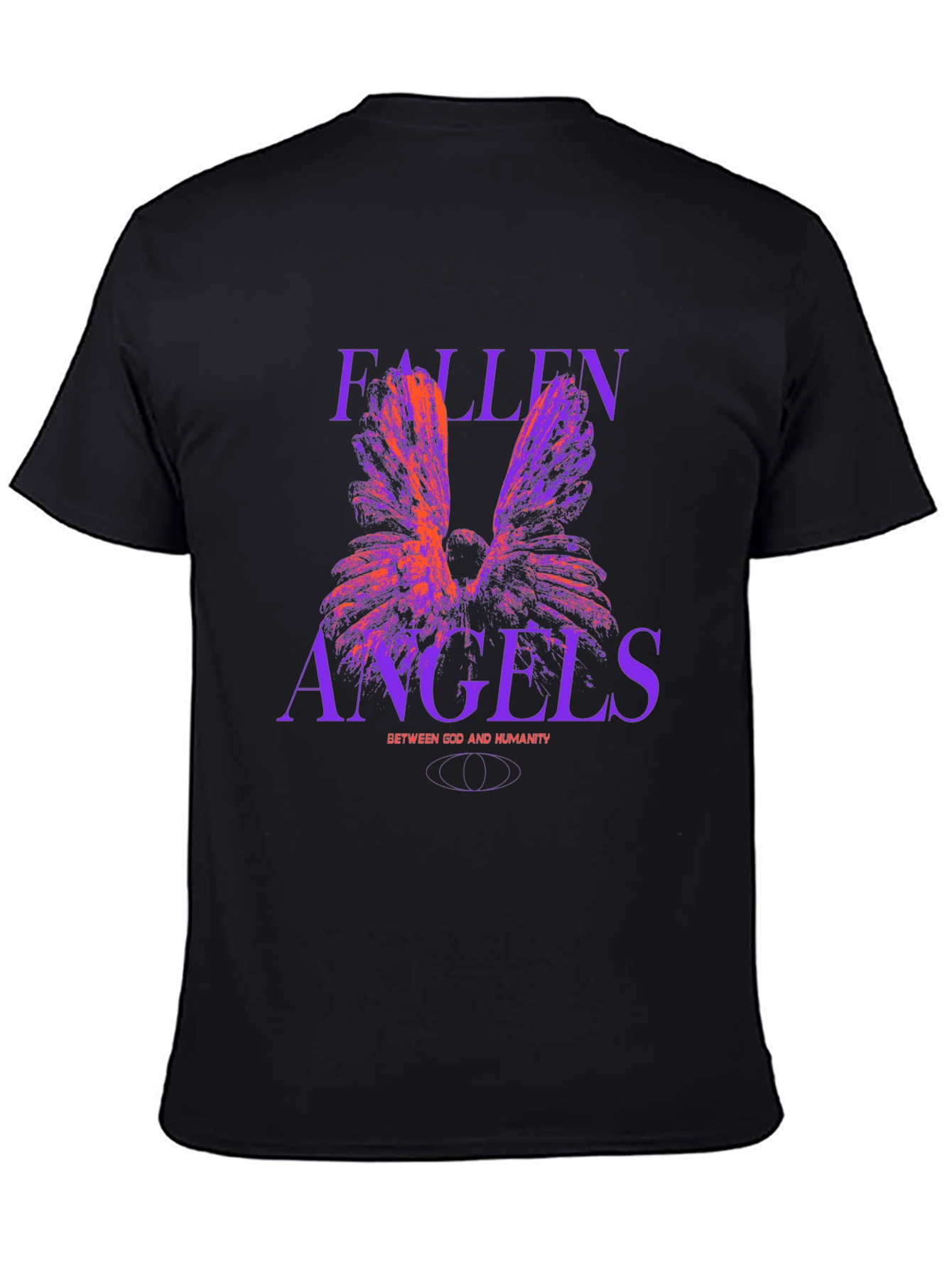 Fallen Angels Graphic Tee - Black