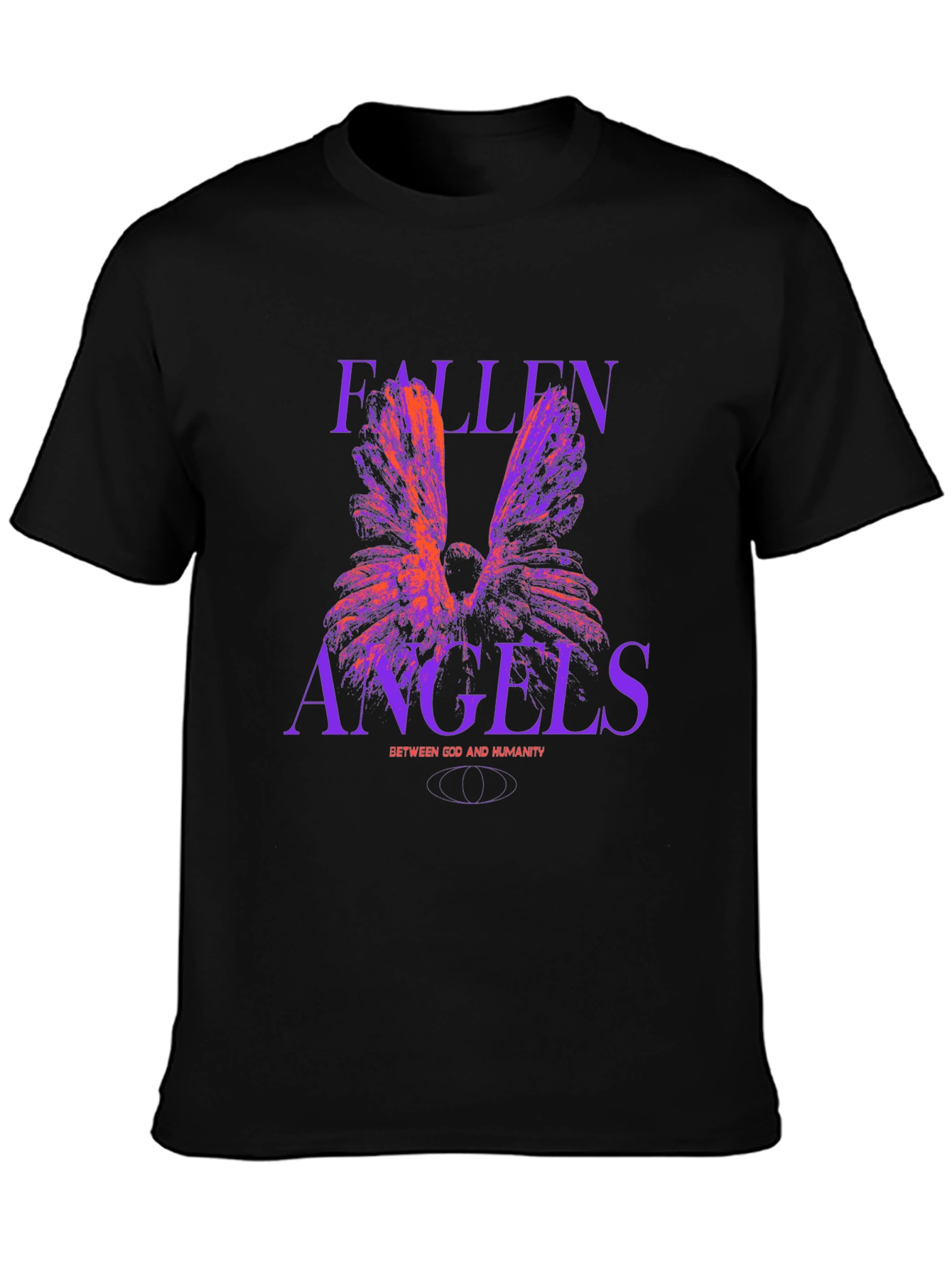 Fallen Angels Graphic Tee - Black