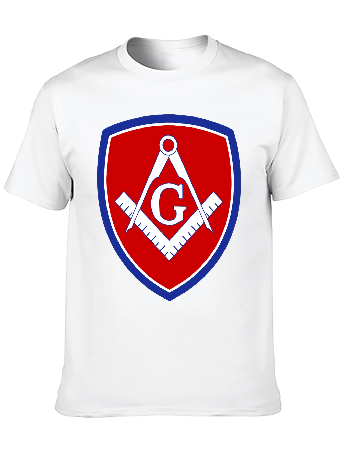 Masonic Symbol Black T-Shirt
