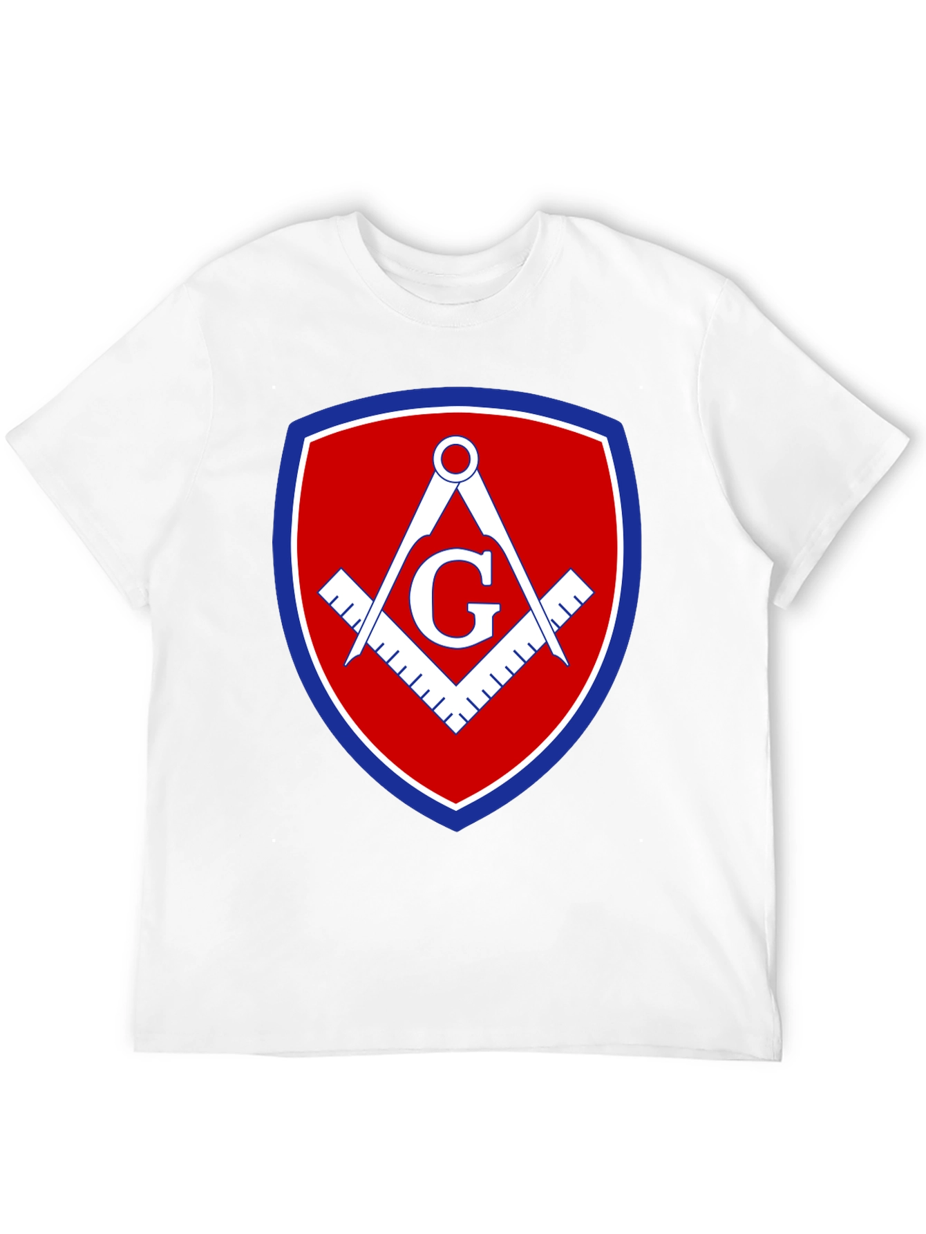 Masonic Symbol Black T-Shirt