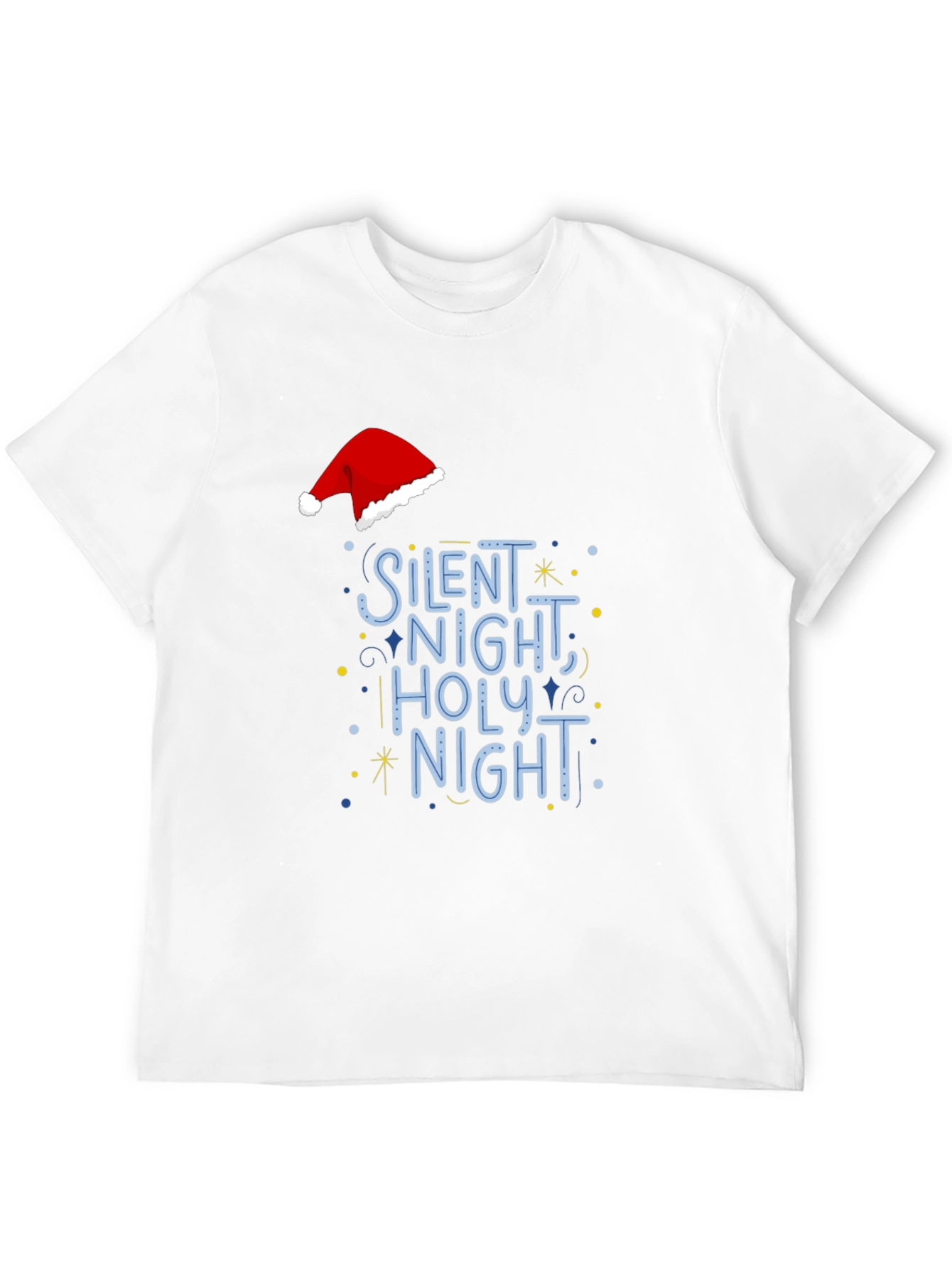 Silent Night Holiday Graphic Tee