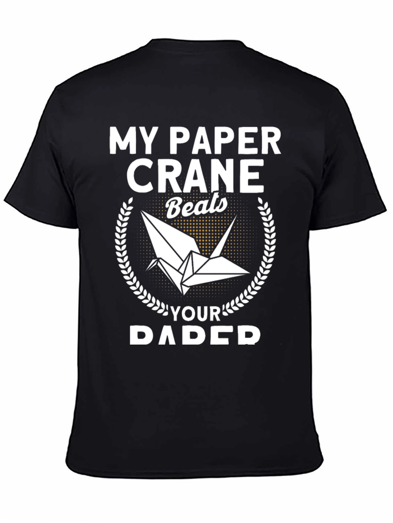 Paper Crane Beats Paper T-Shirt