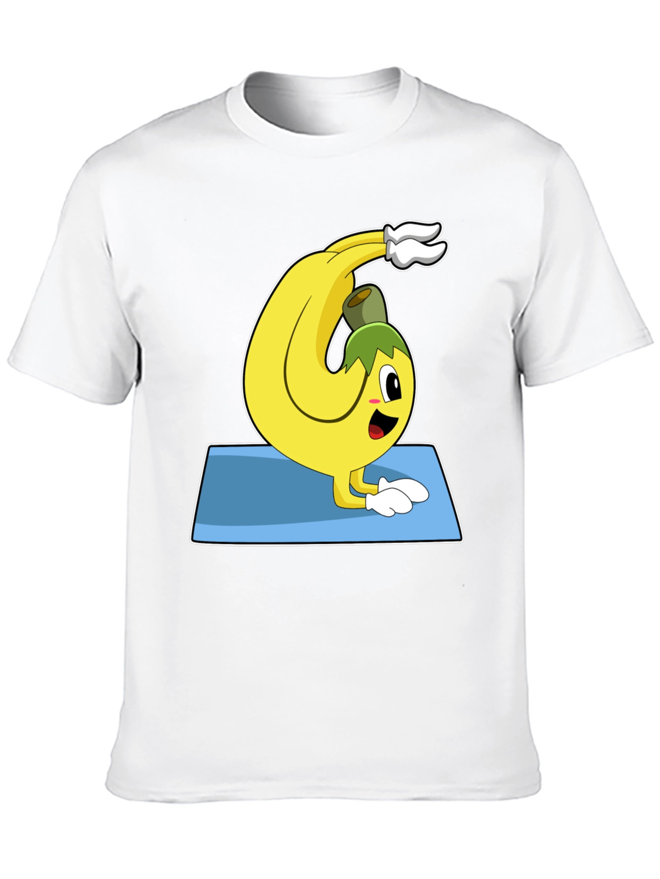 Yoga Banana T-Shirt - Black Graphic Tee