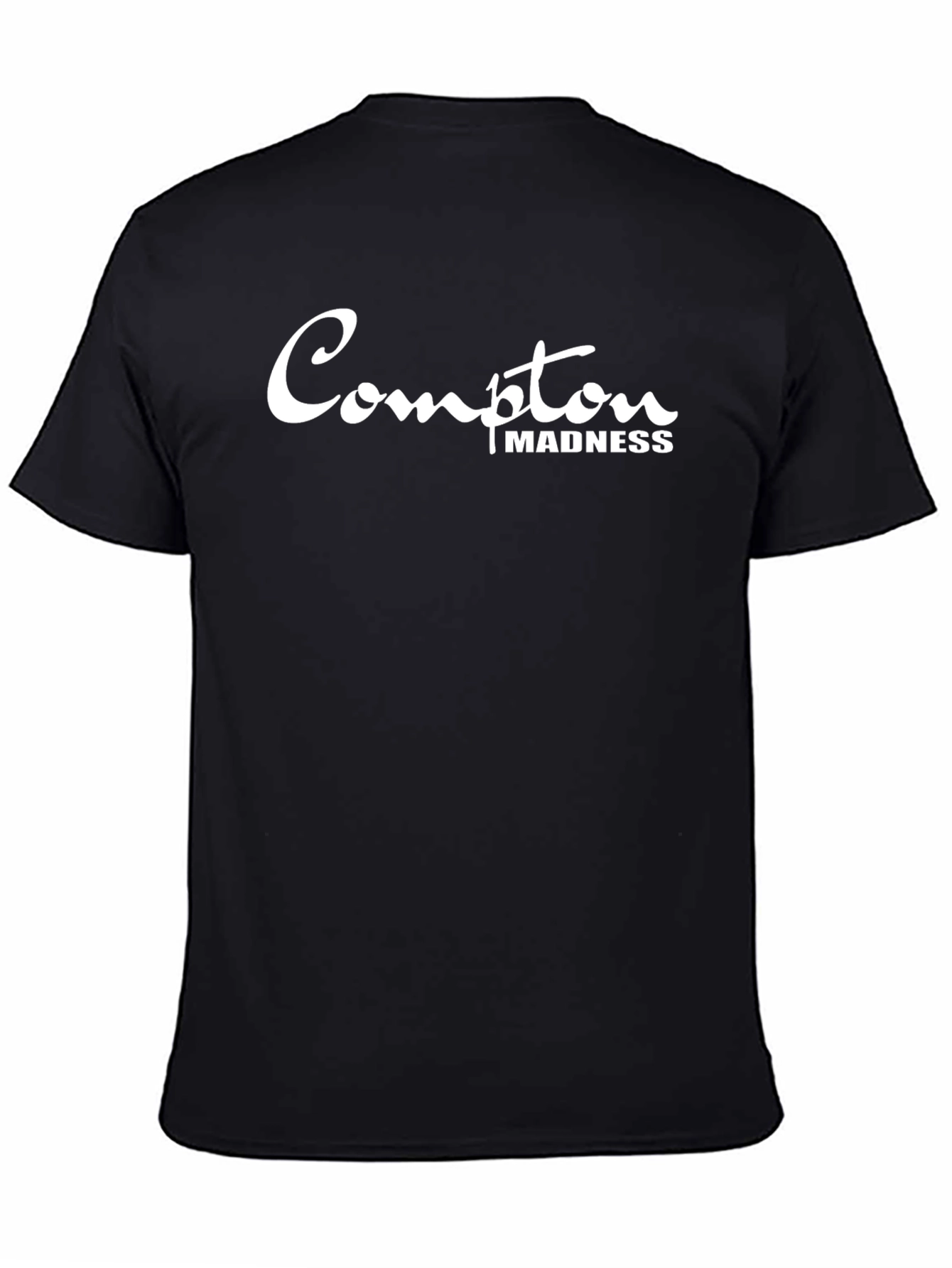 Compton Madness Black Graphic T-Shirt
