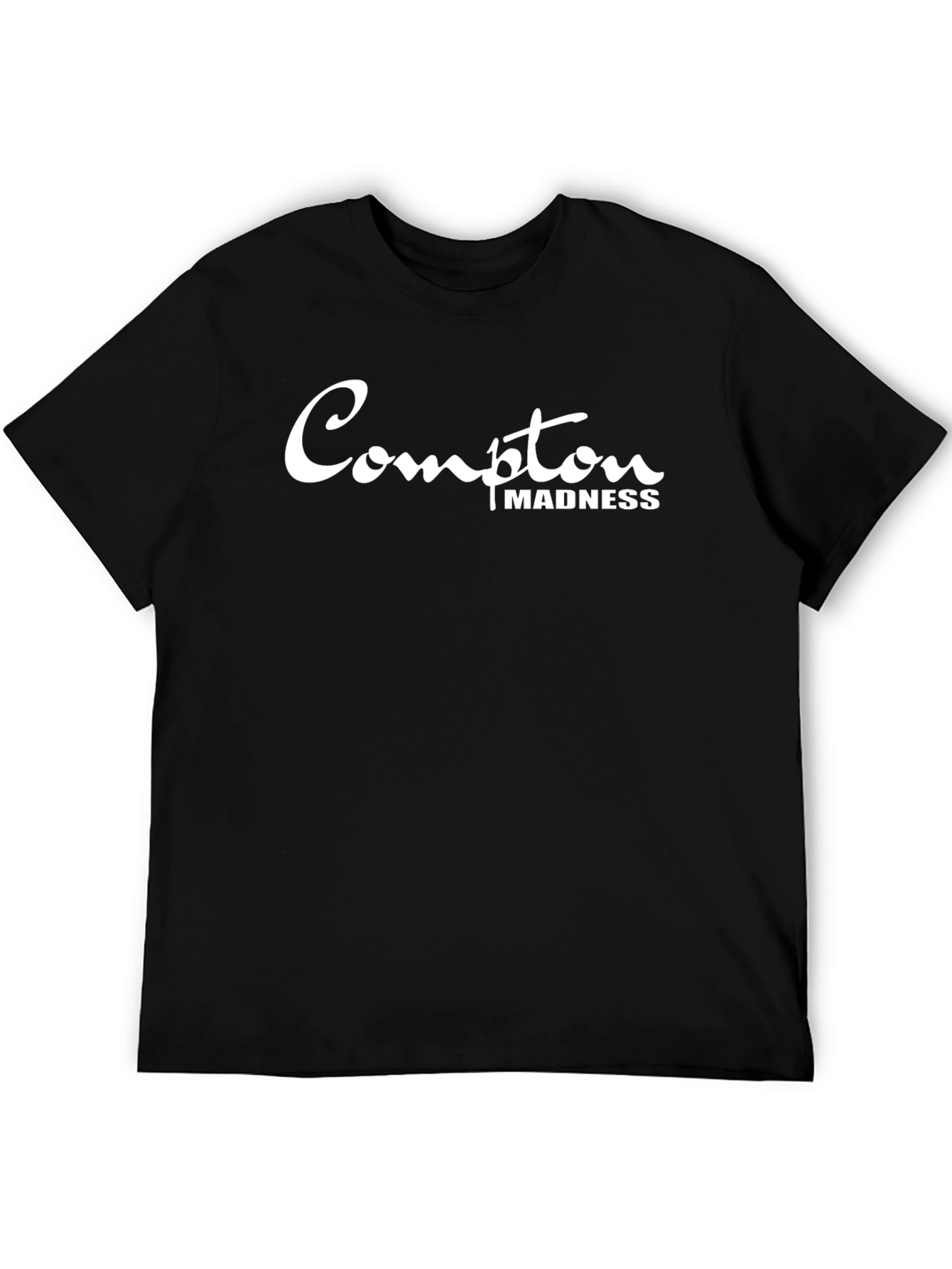 Compton Madness Black Graphic T-Shirt