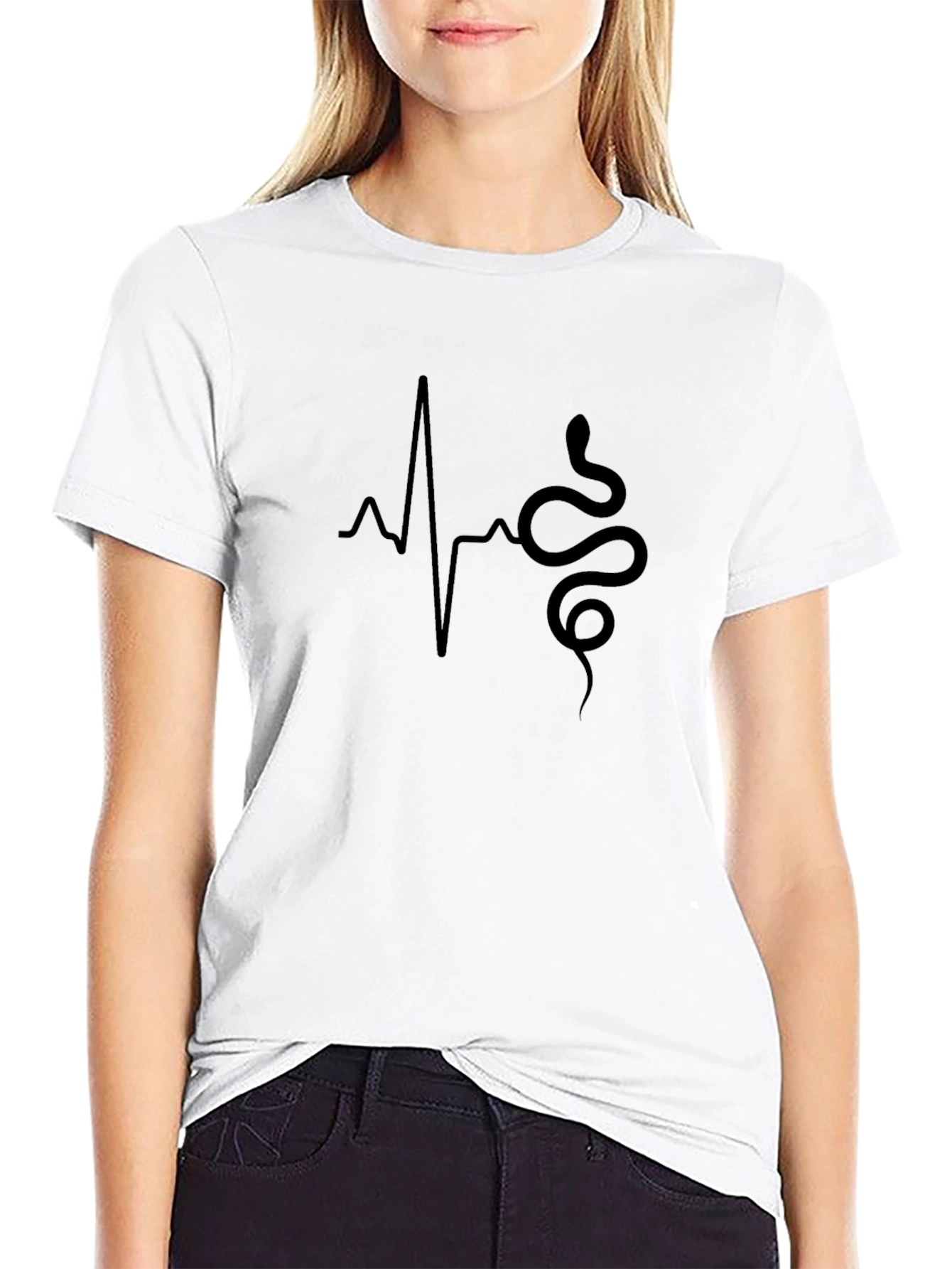 Snake Heartbeat T-Shirt - Graphic Tee